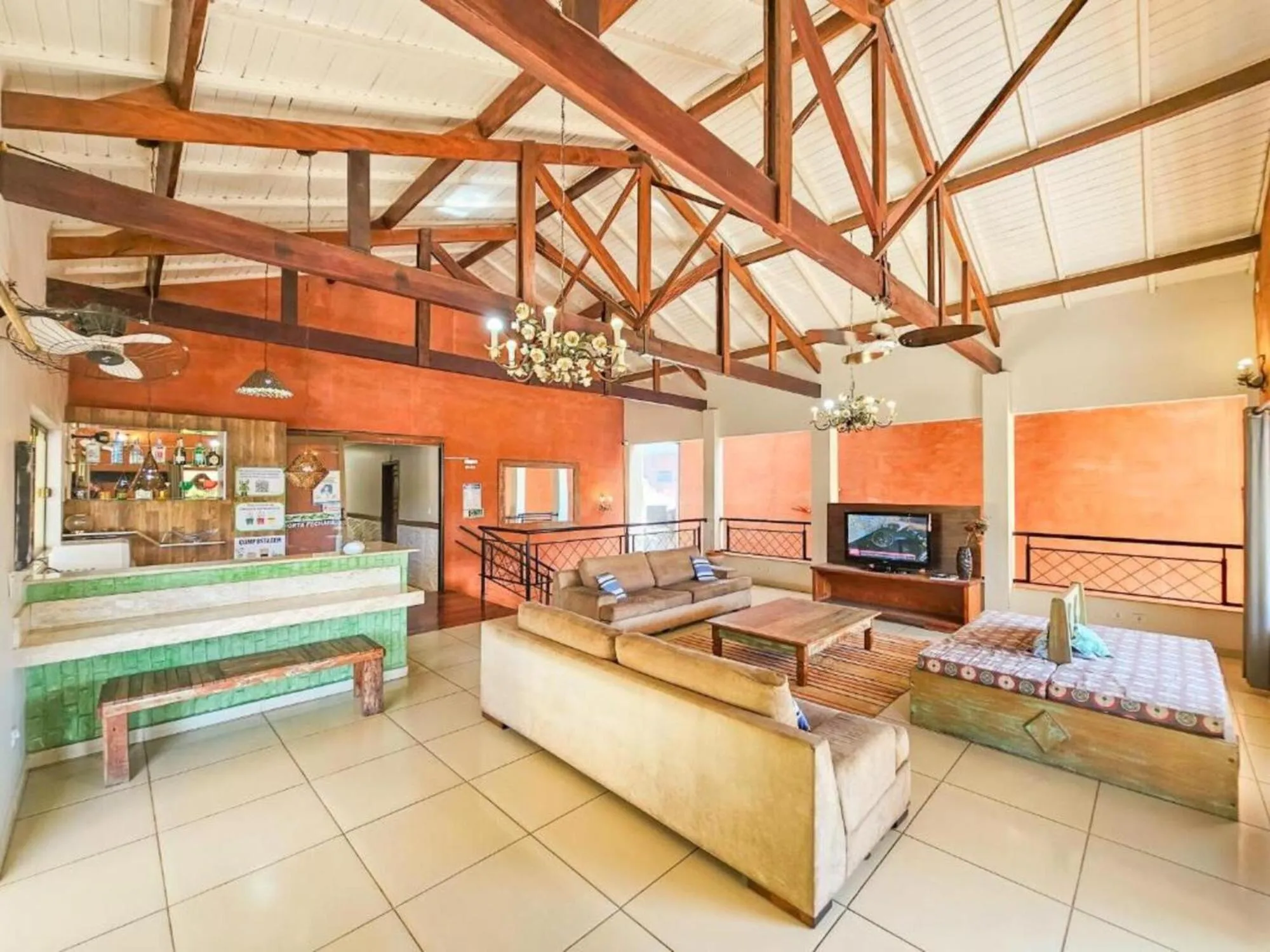 TV and multimedia in Hotel Paraíso das Águas Bonito