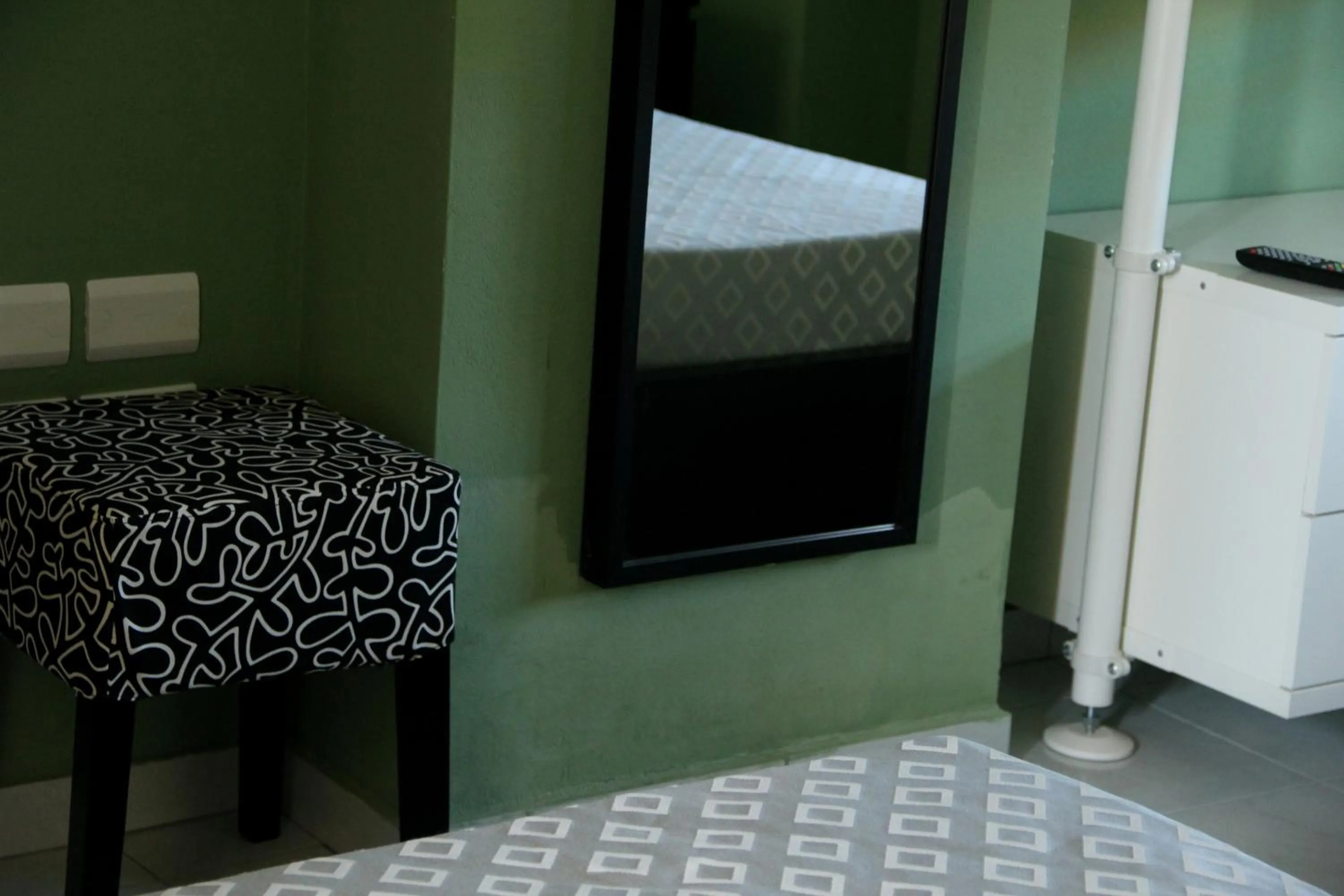 Decorative detail, Bed in Hotel Sauro