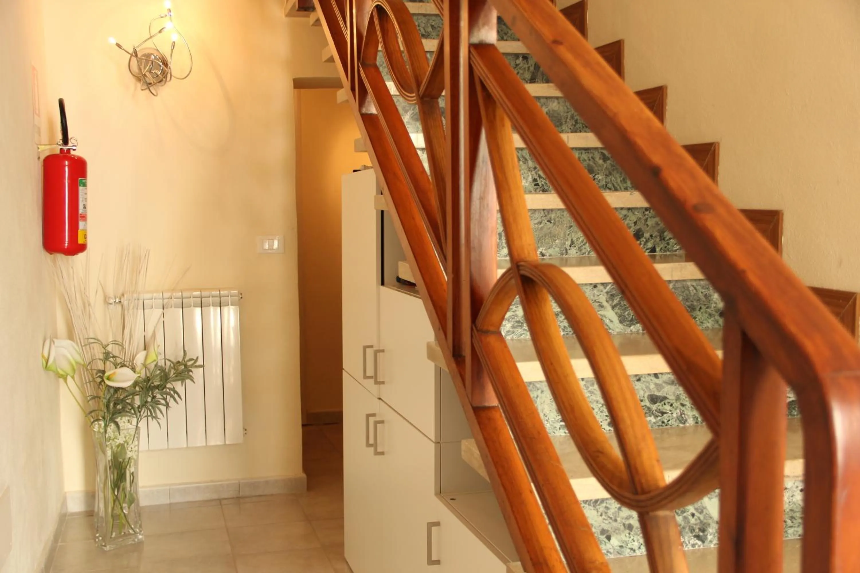 Decorative detail in Hotel Sauro