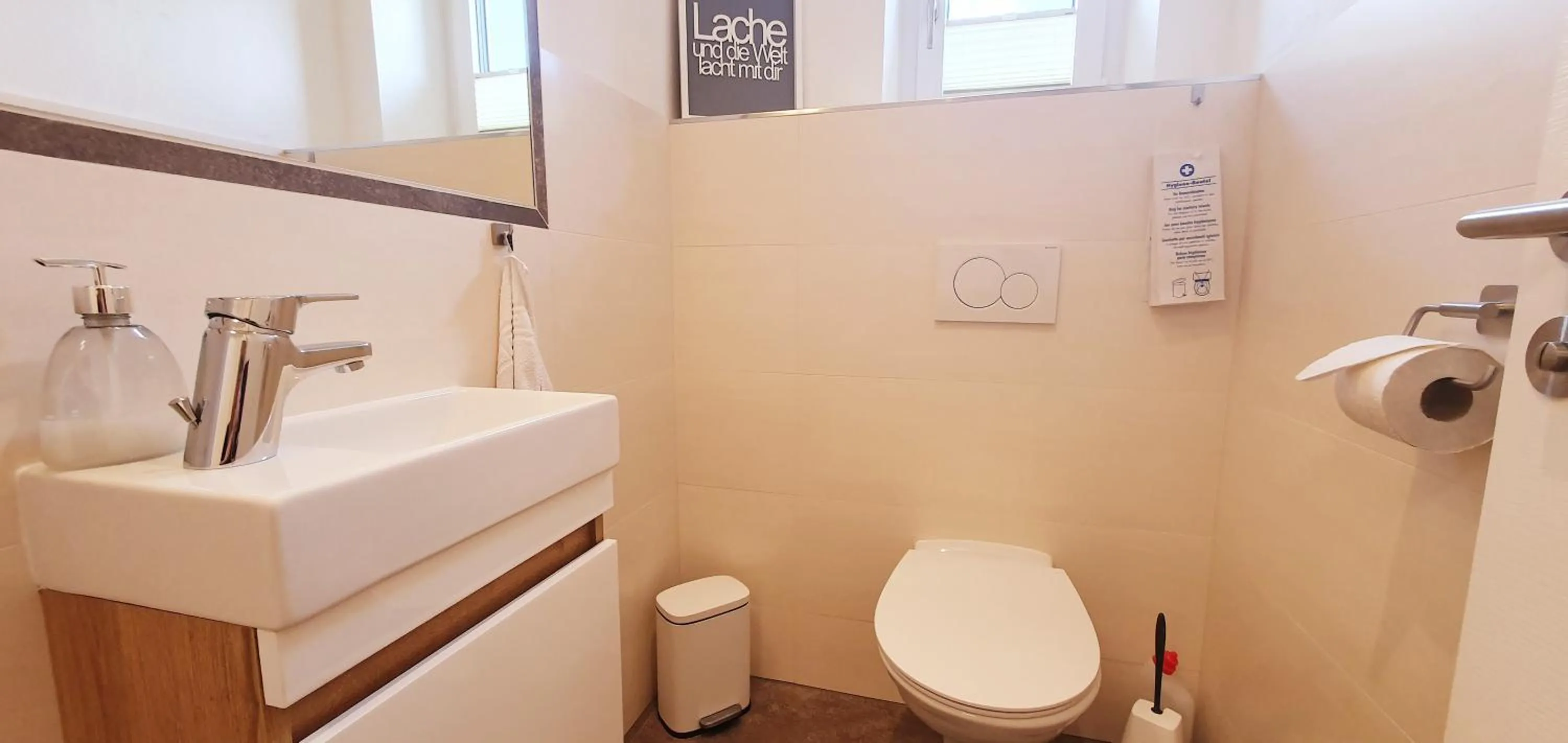 Toilet in Apartment Maier