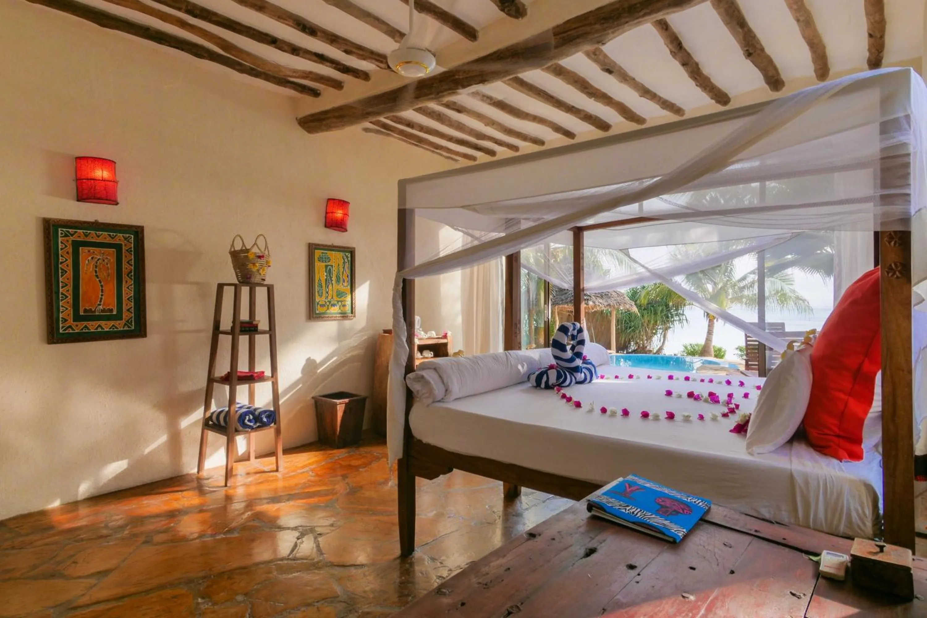 Photo of the whole room, Bed in The Zanzibari