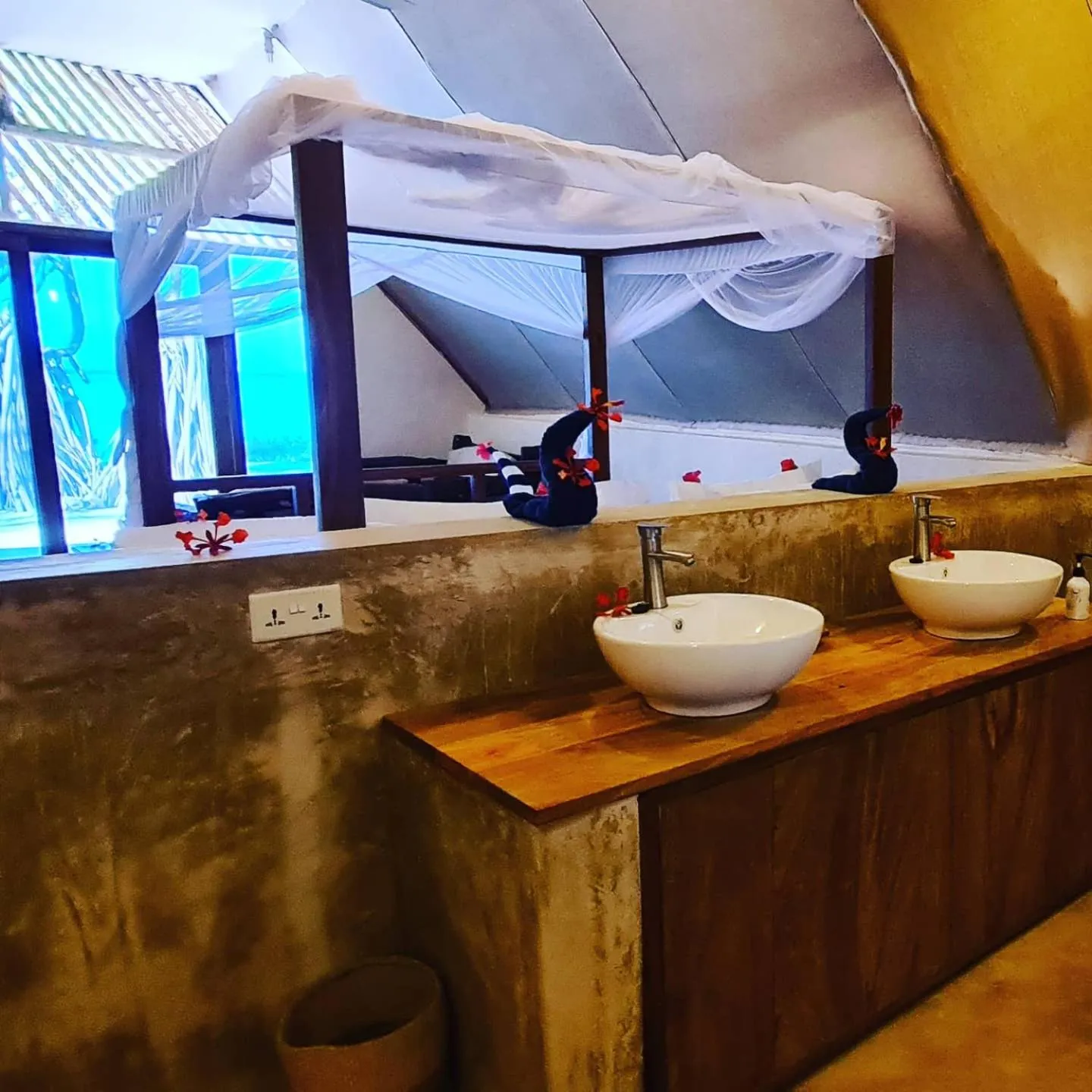 Bathroom in The Zanzibari