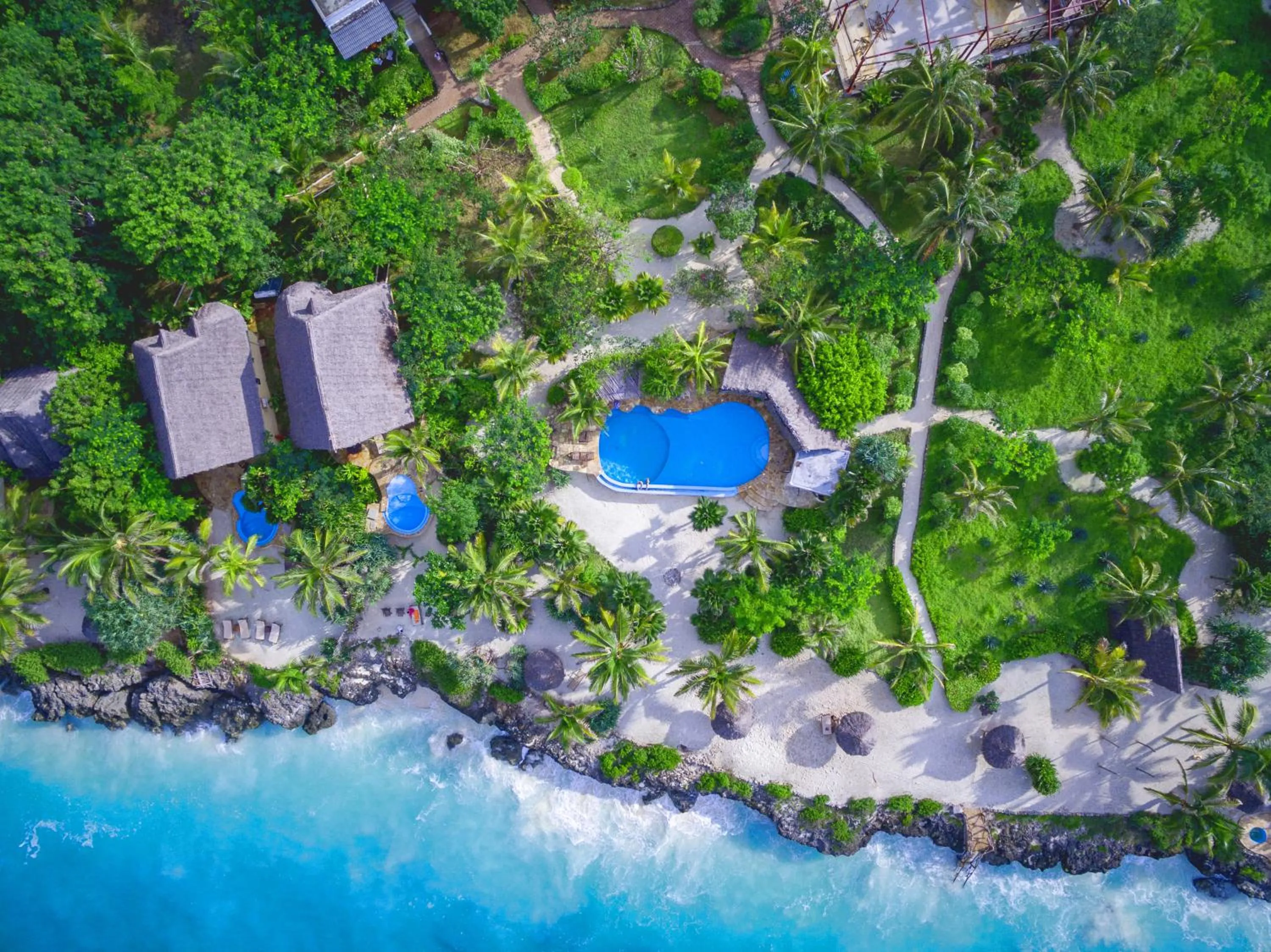 Bird's eye view in The Zanzibari