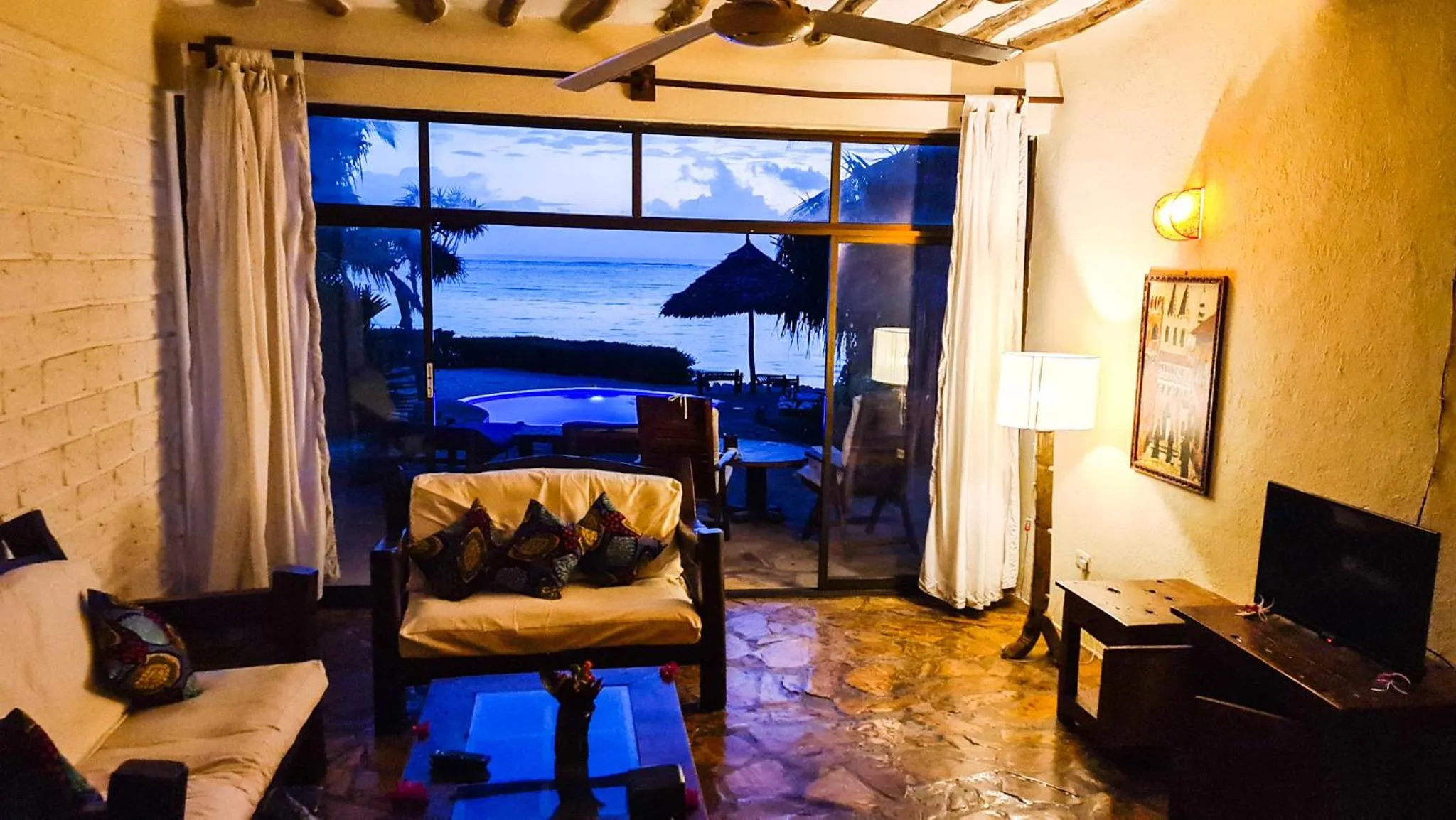 Living room in The Zanzibari