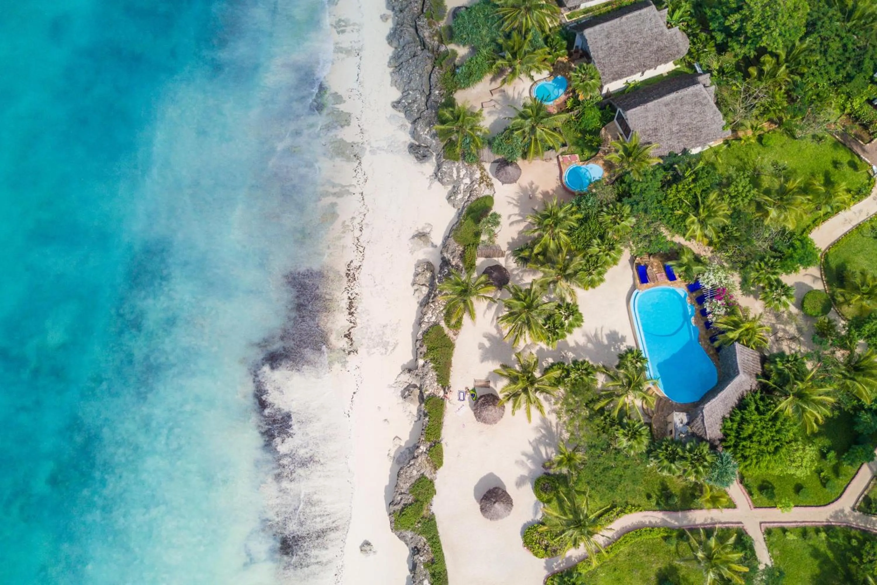 Bird's eye view in The Zanzibari