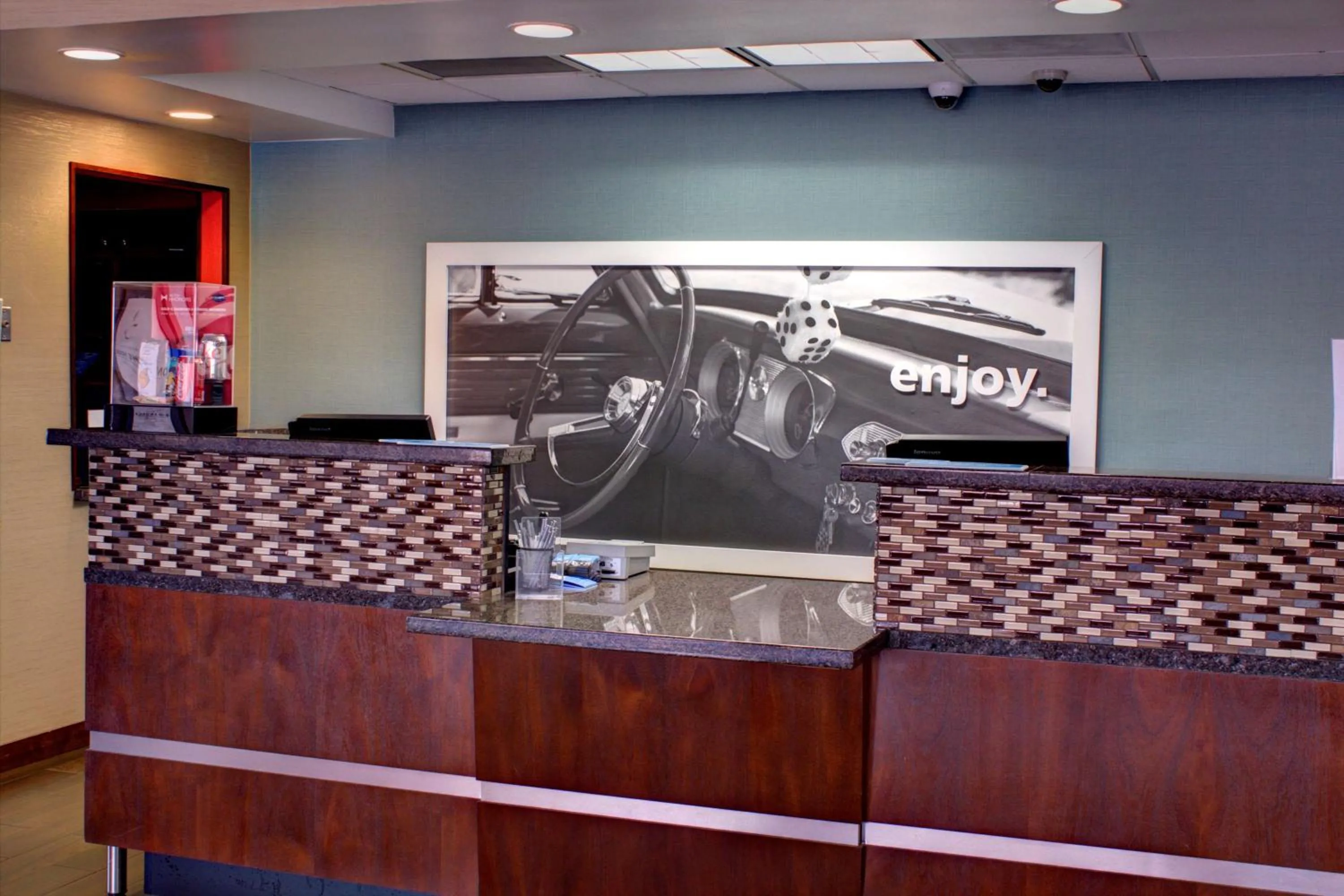 Lobby or reception in Hampton Inn Daytona Speedway-Airport