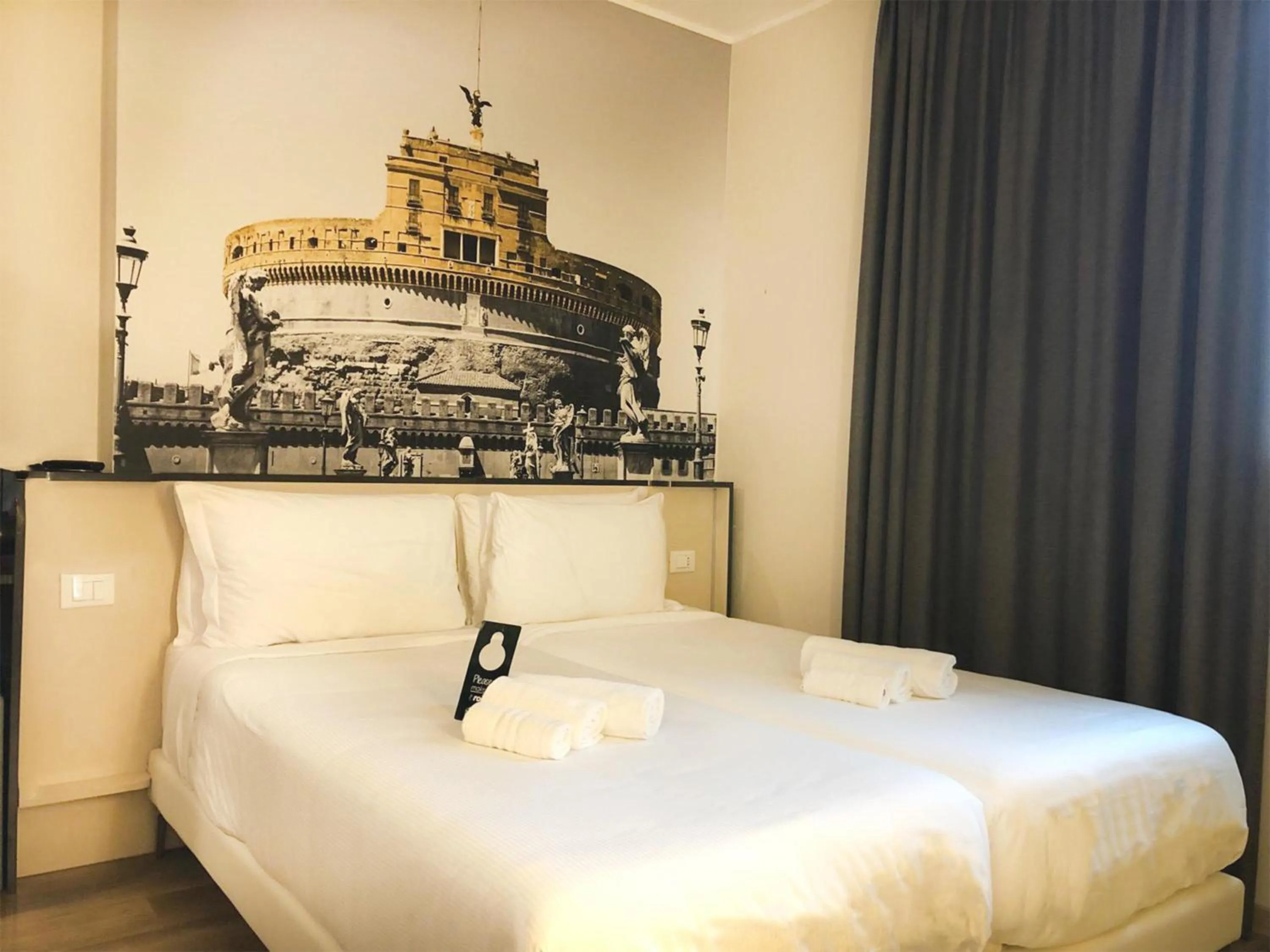 Photo of the whole room, Bed in B&B Hotel Roma Fiumicino Aeroporto Fiera 1