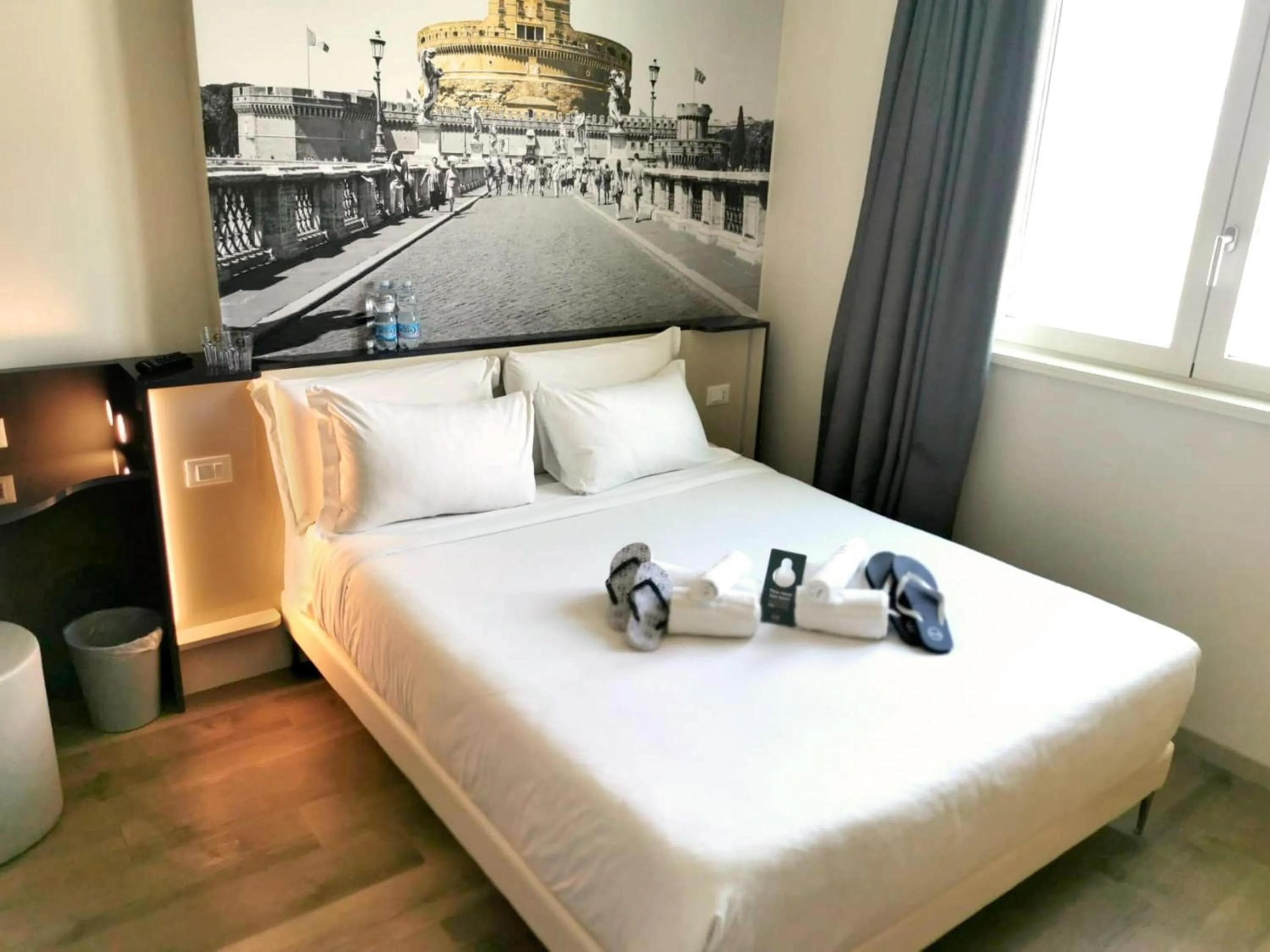 Photo of the whole room, Bed in B&B Hotel Roma Fiumicino Aeroporto Fiera 1