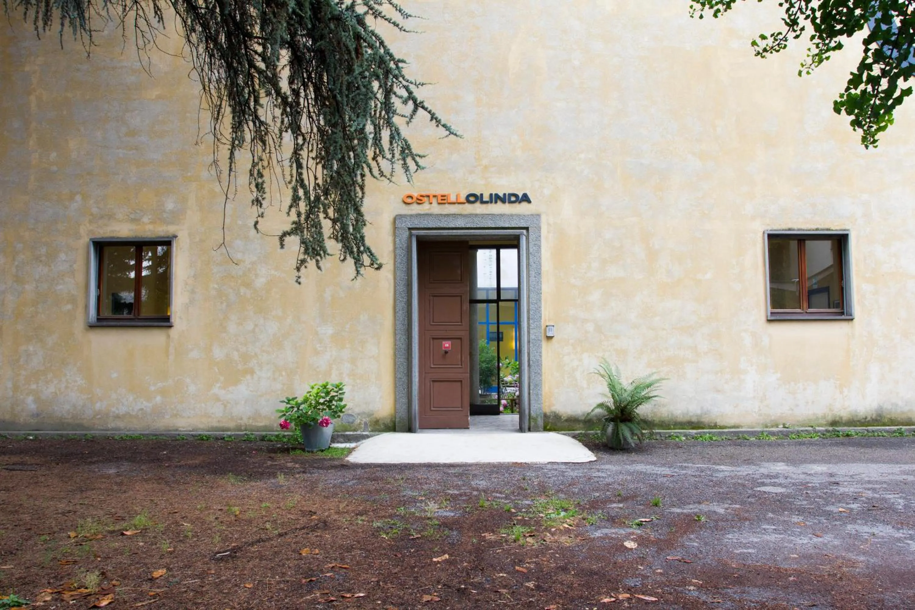 Facade/entrance in OstellOlinda