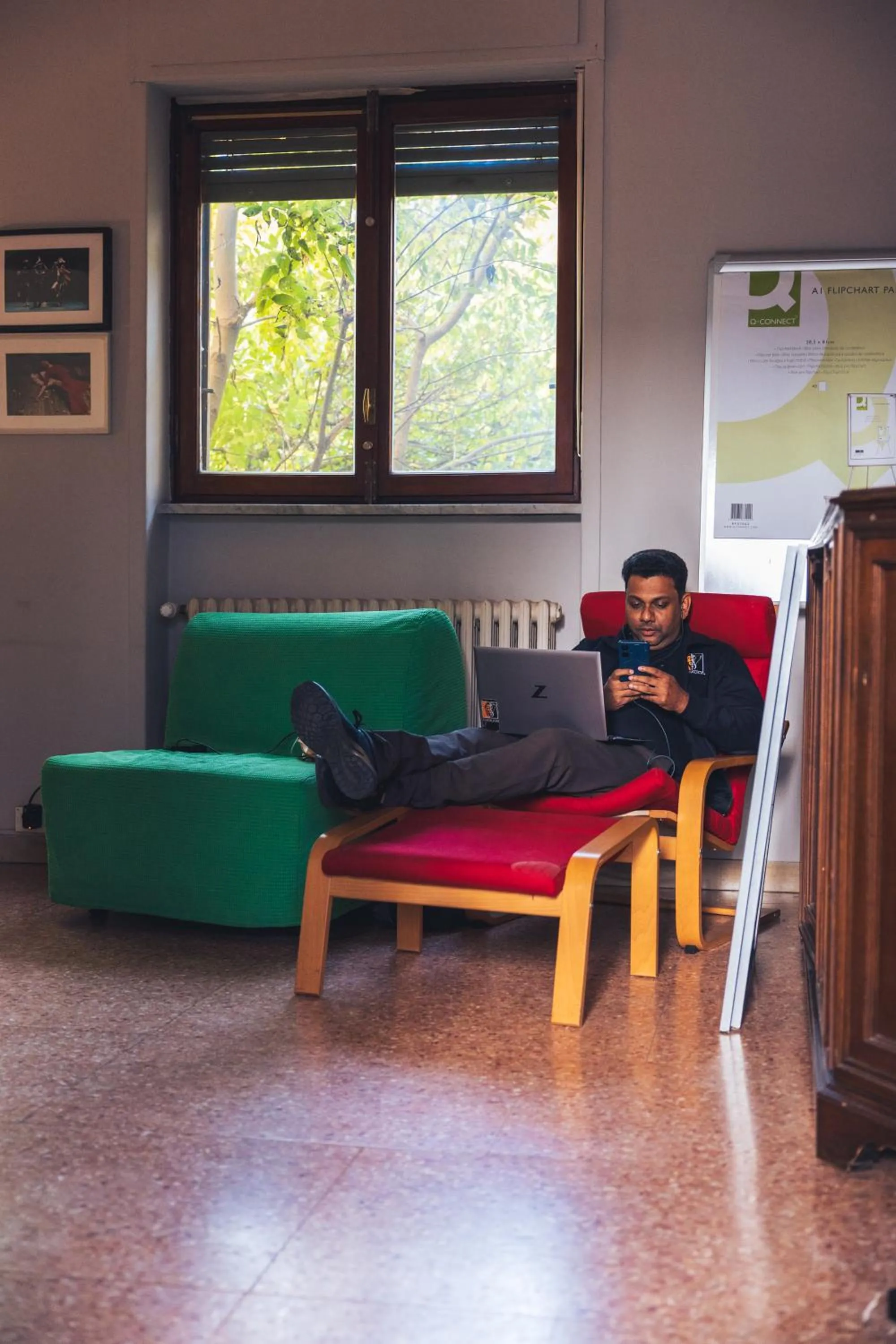 Communal lounge/ TV room in OstellOlinda