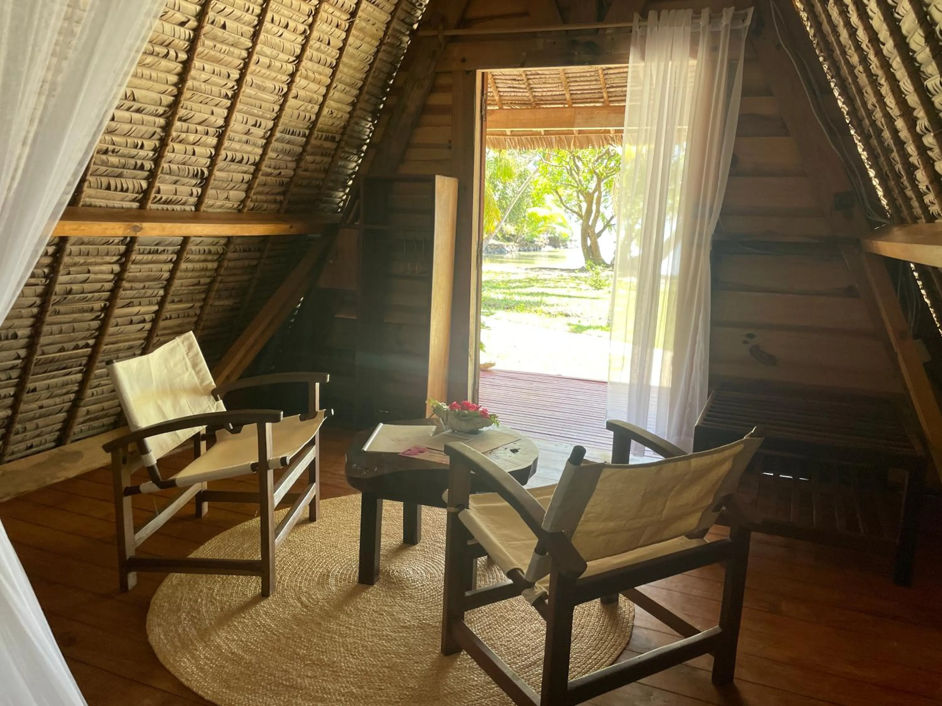Living room in Aurora Lodge