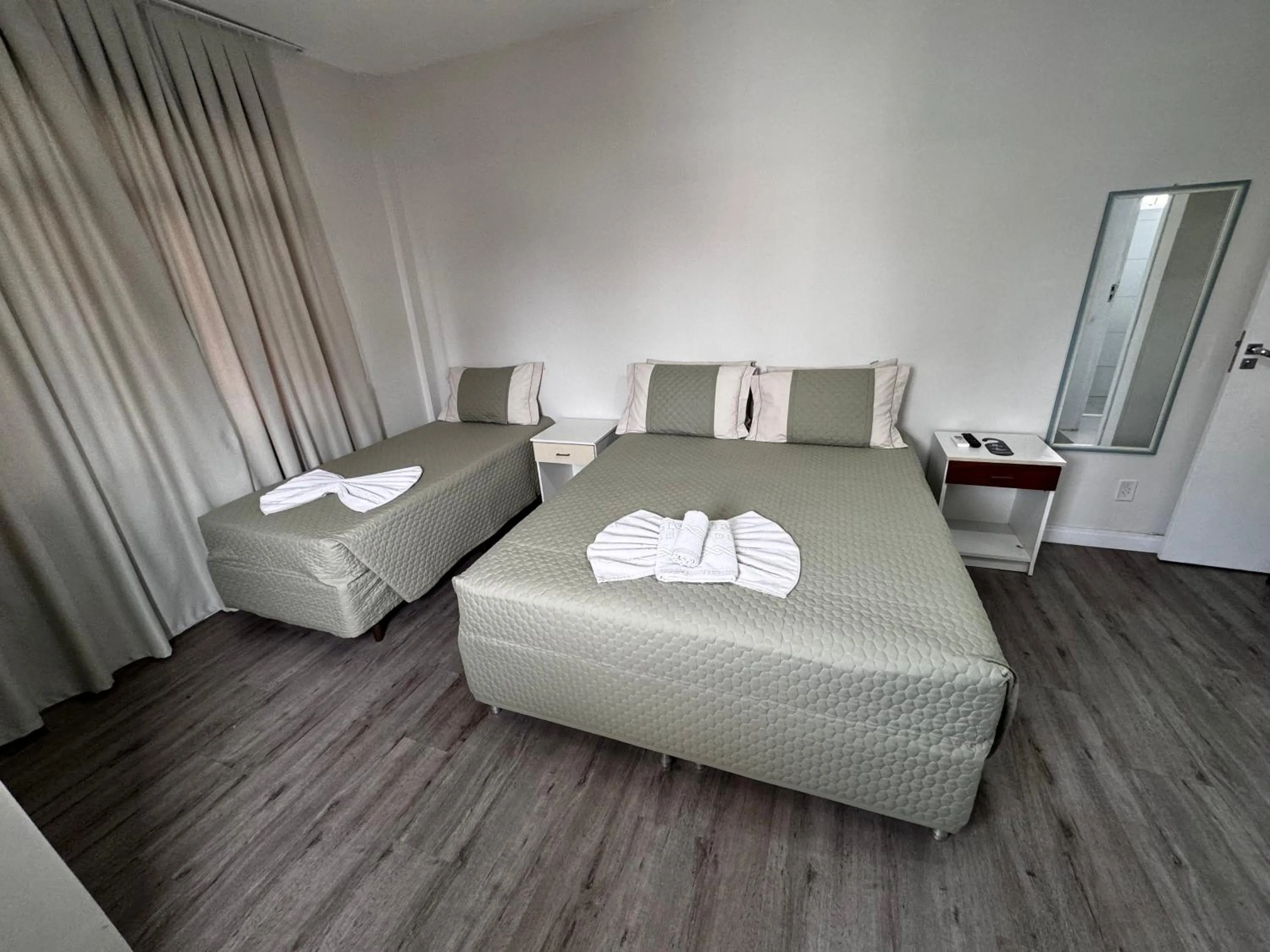 Bed in Shallom Hotel