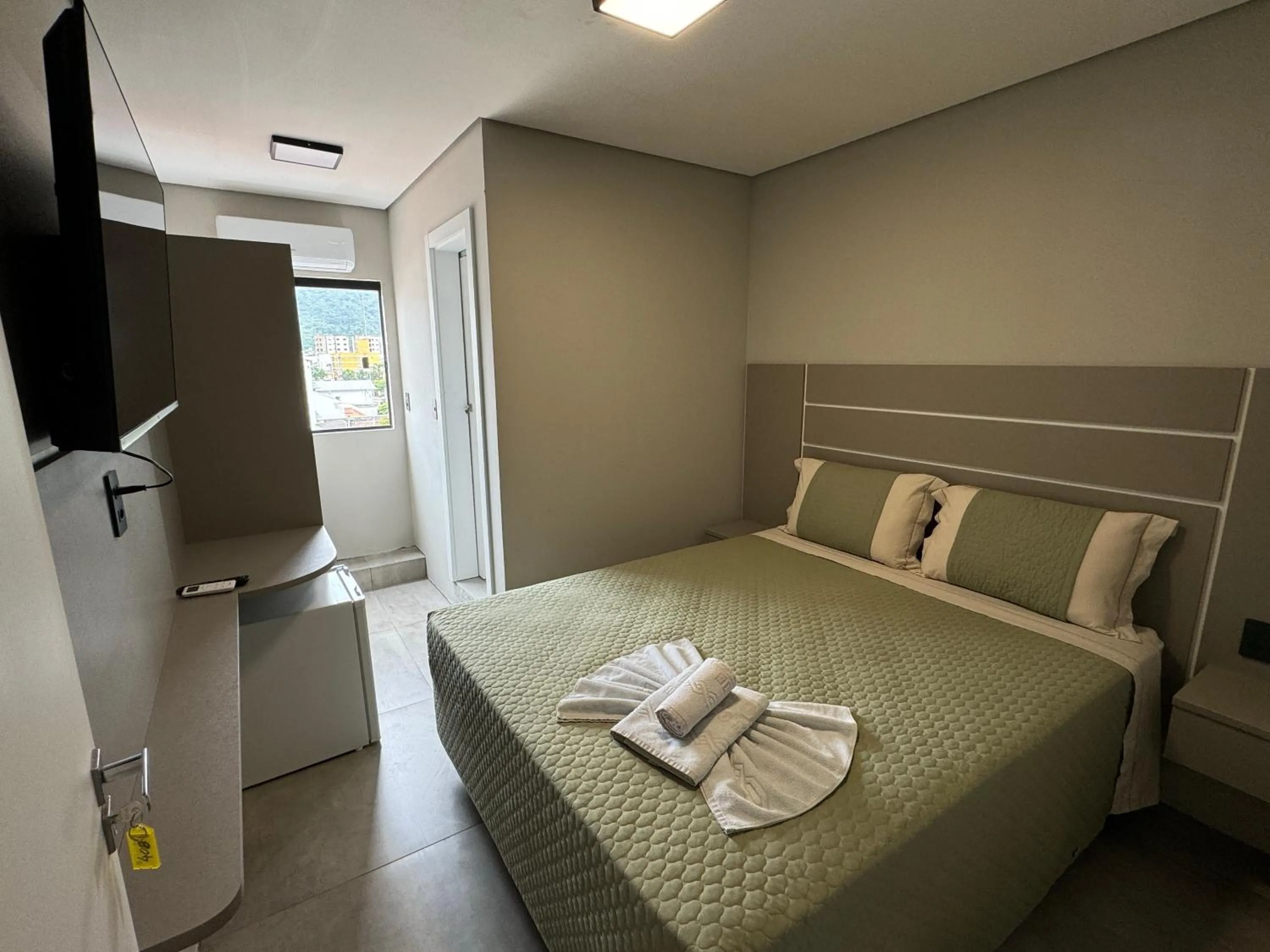 Bed in Shallom Hotel