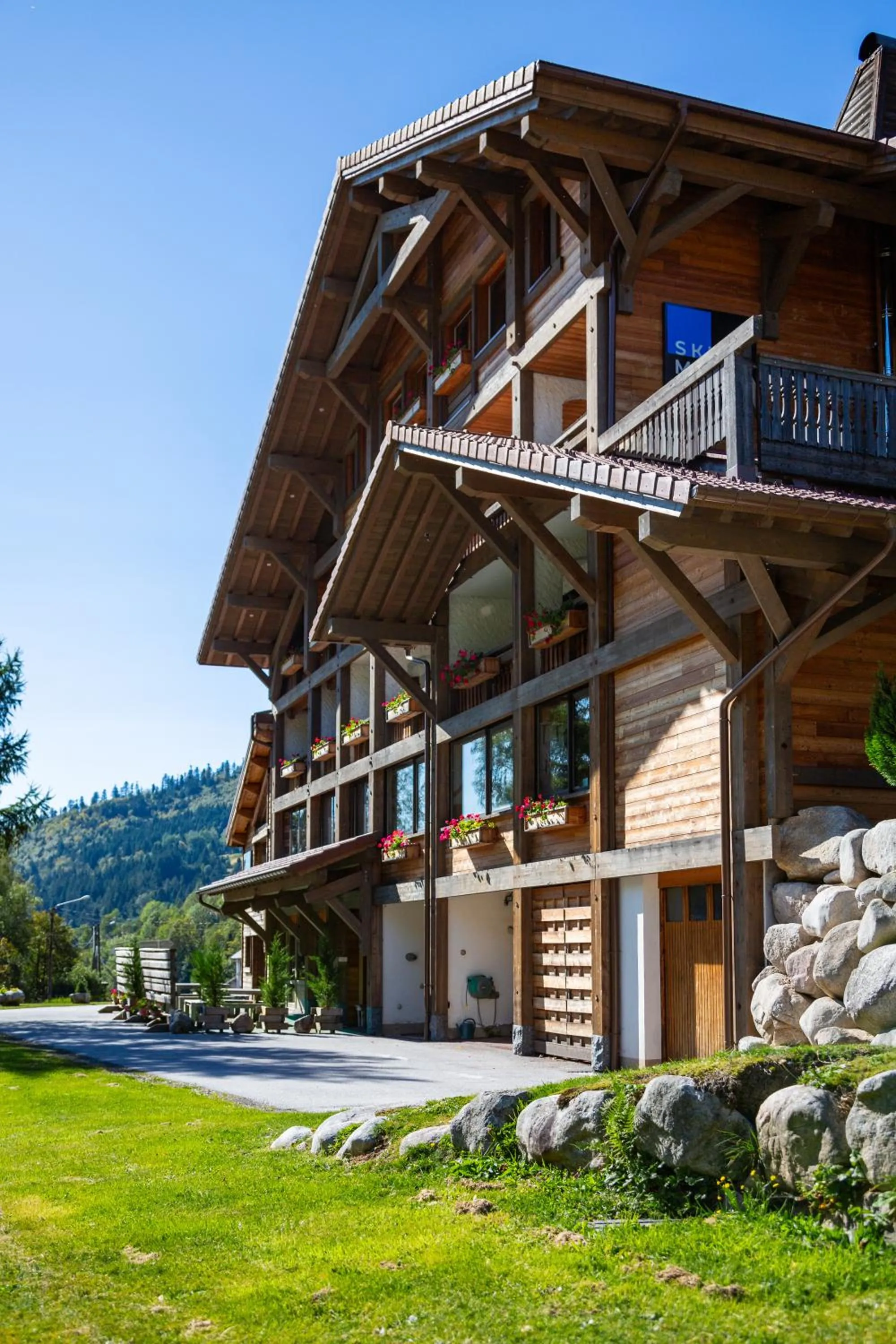 Balcony/Terrace in Le Couarôge Chalets et Appartements