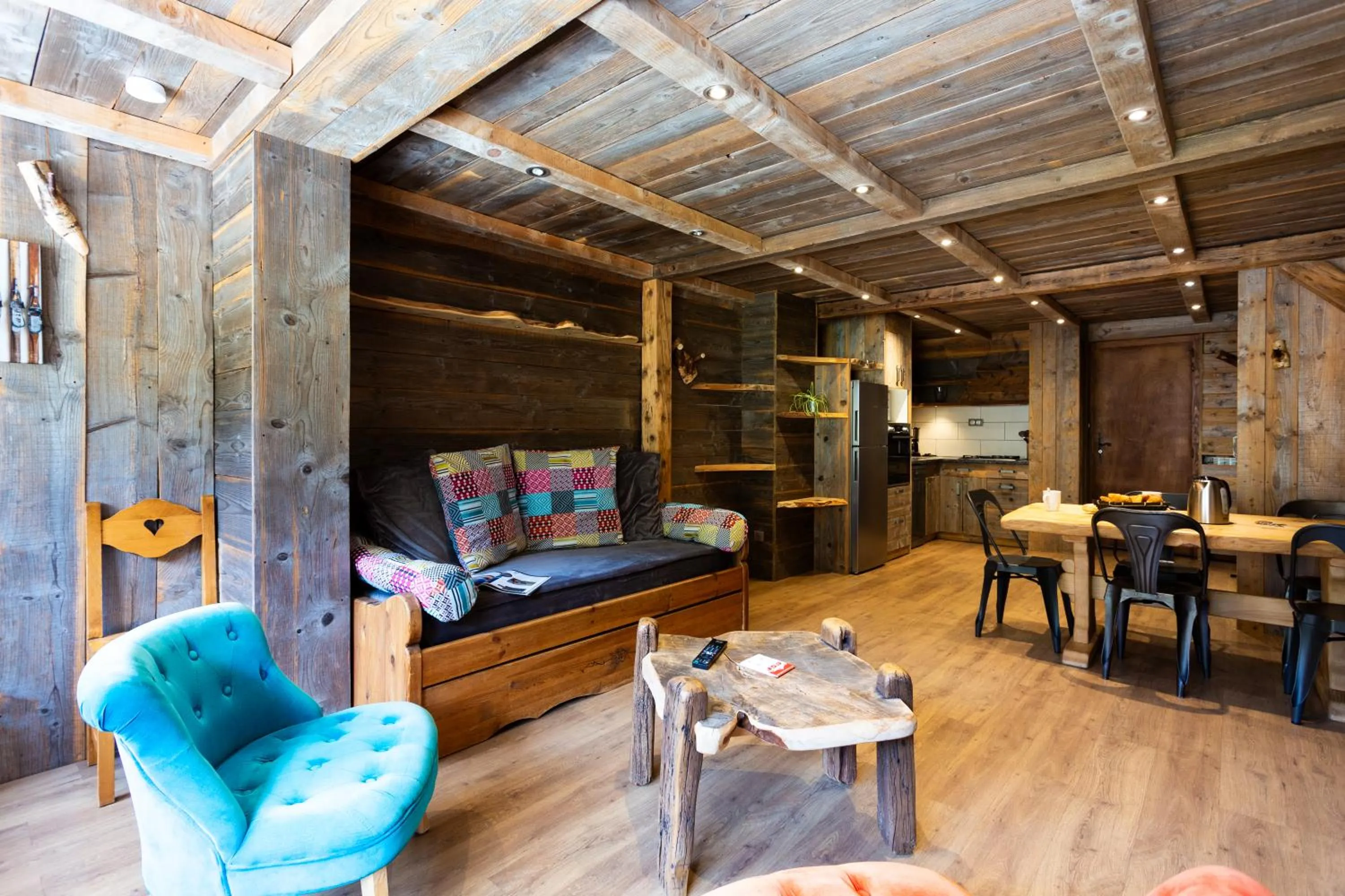 Living room in Le Couarôge Chalets et Appartements
