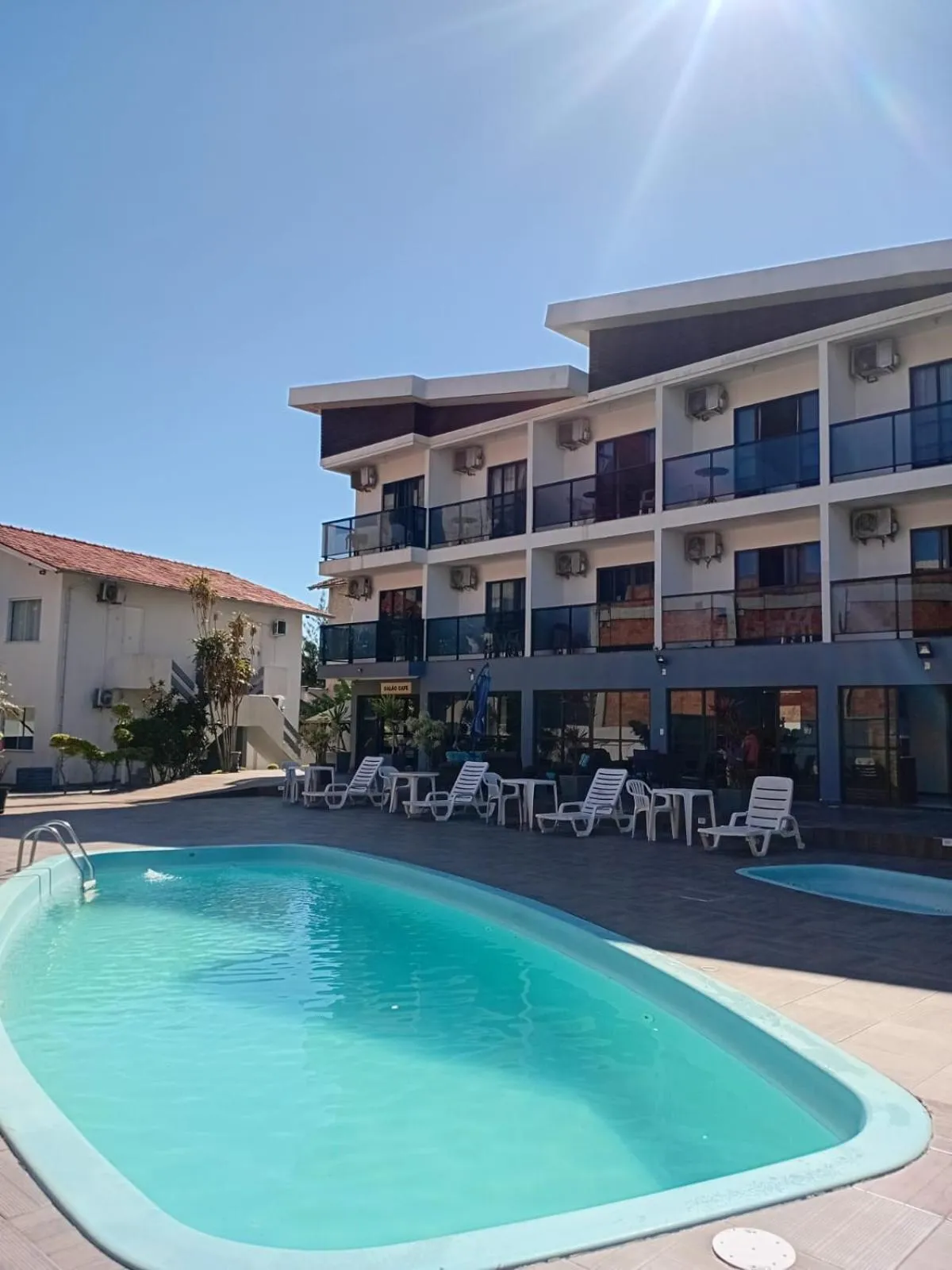 Swimming pool in Gentil Hotel