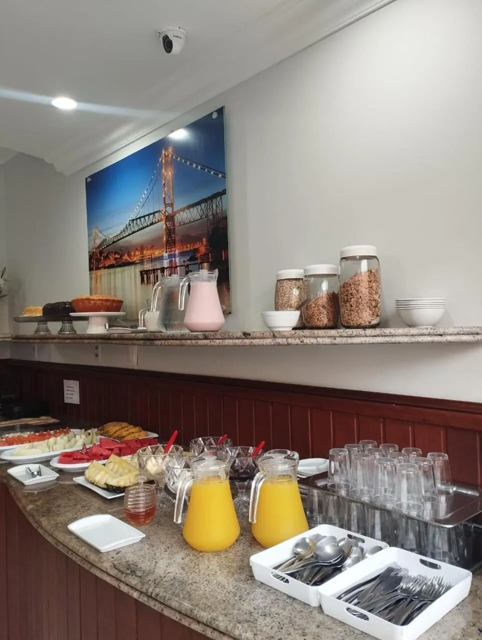 Breakfast in Gentil Hotel