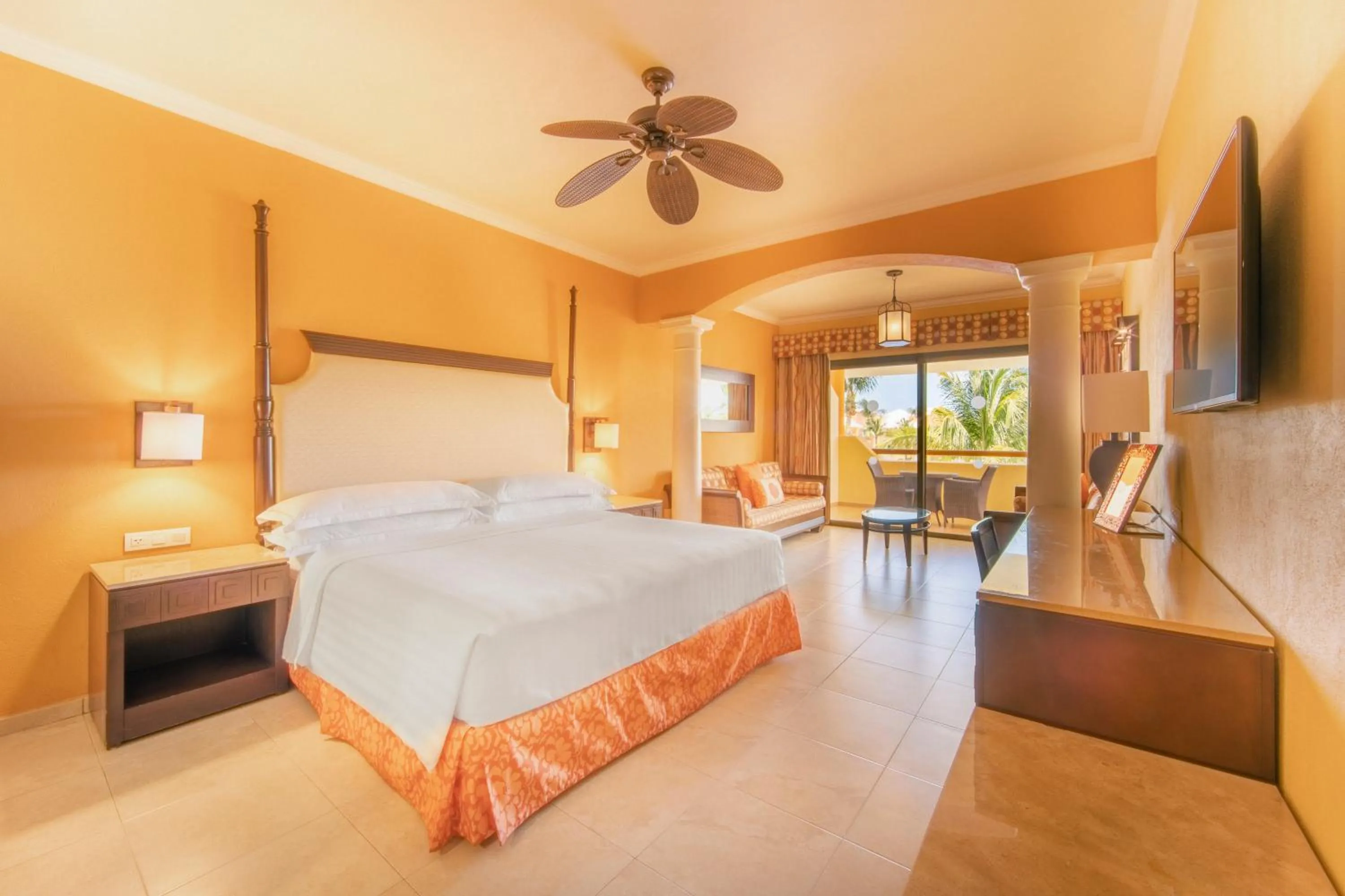 Photo of the whole room, Bed in Barceló Maya Palace - All Inclusive