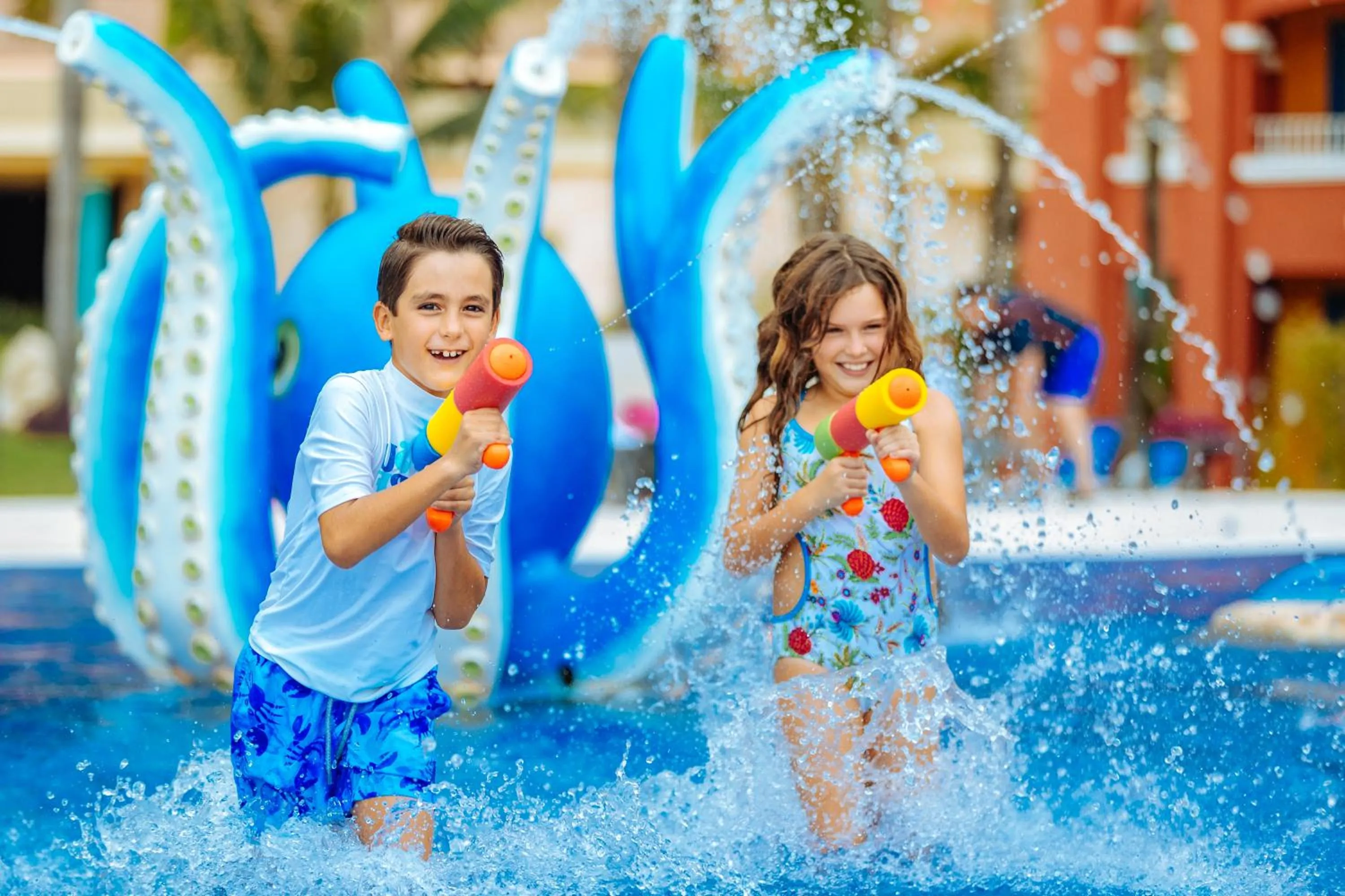 Aqua park in Barceló Maya Palace - All Inclusive
