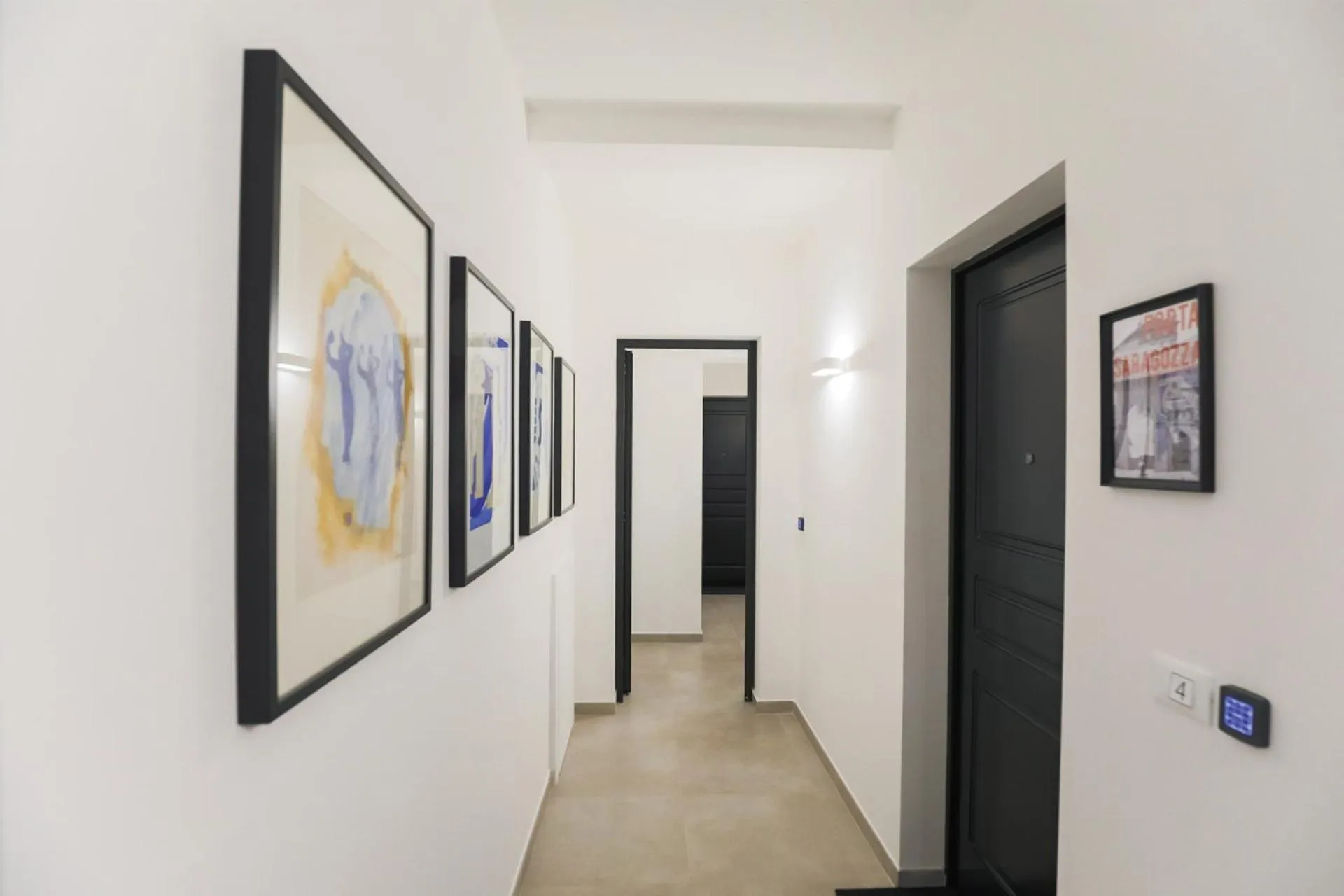 Decorative detail in Residence le Porte