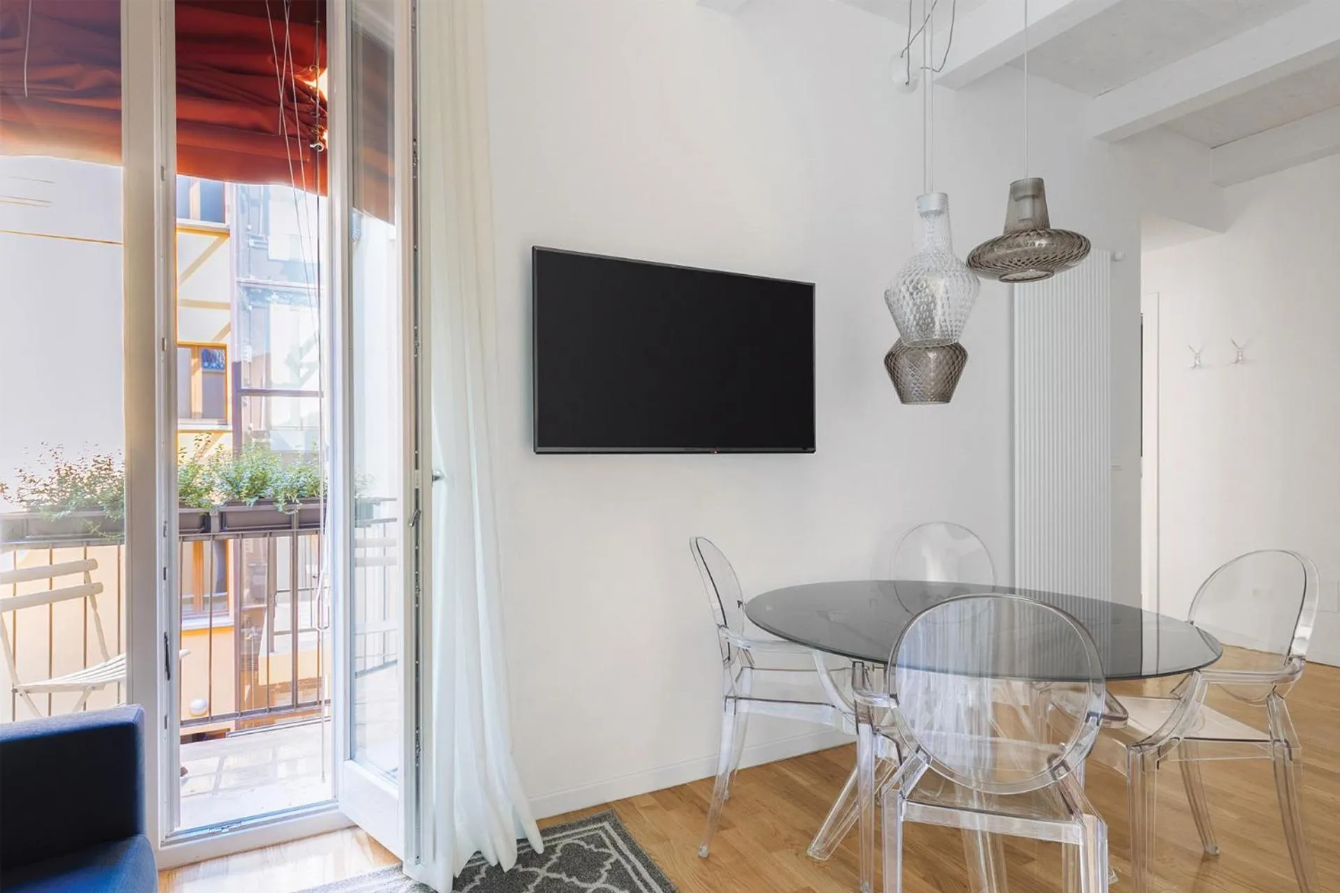 Living room in Residence le Porte