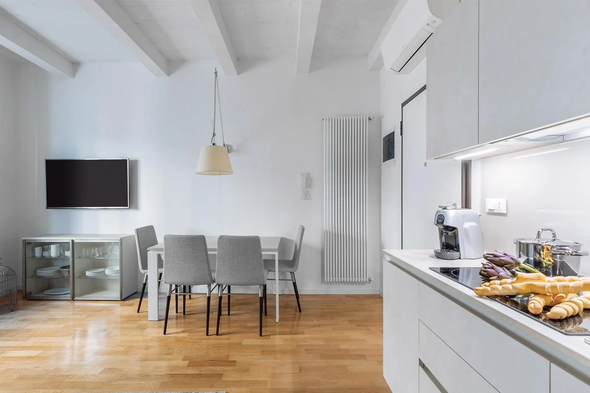 Kitchen or kitchenette in Residence le Porte