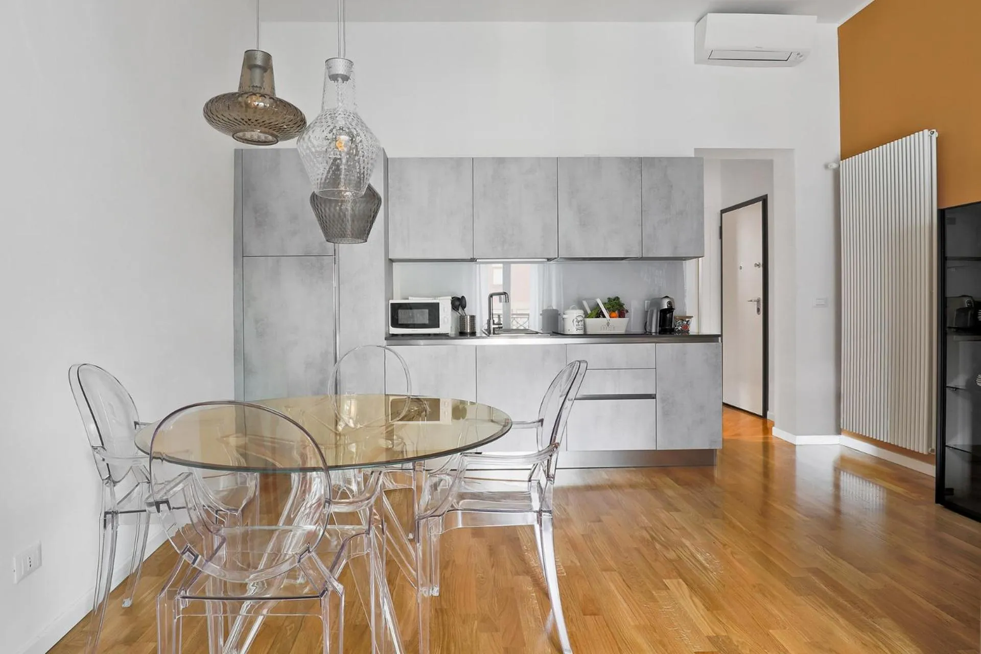 Kitchen or kitchenette in Residence le Porte