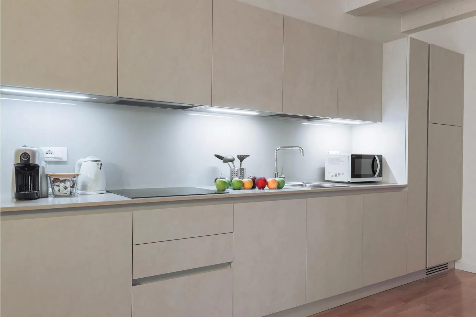 Kitchen or kitchenette in Residence le Porte