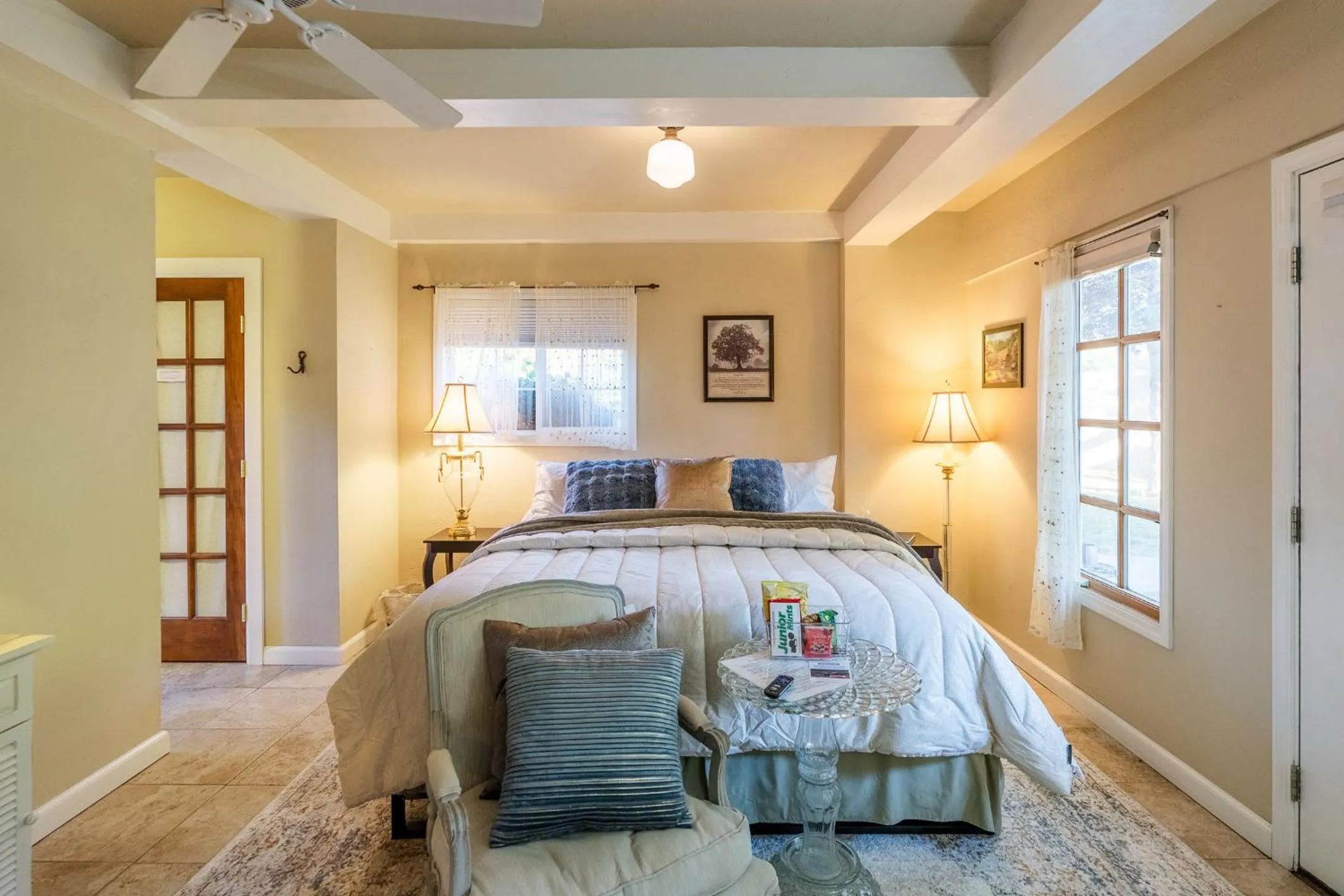 Bed in The Fillmore Inn