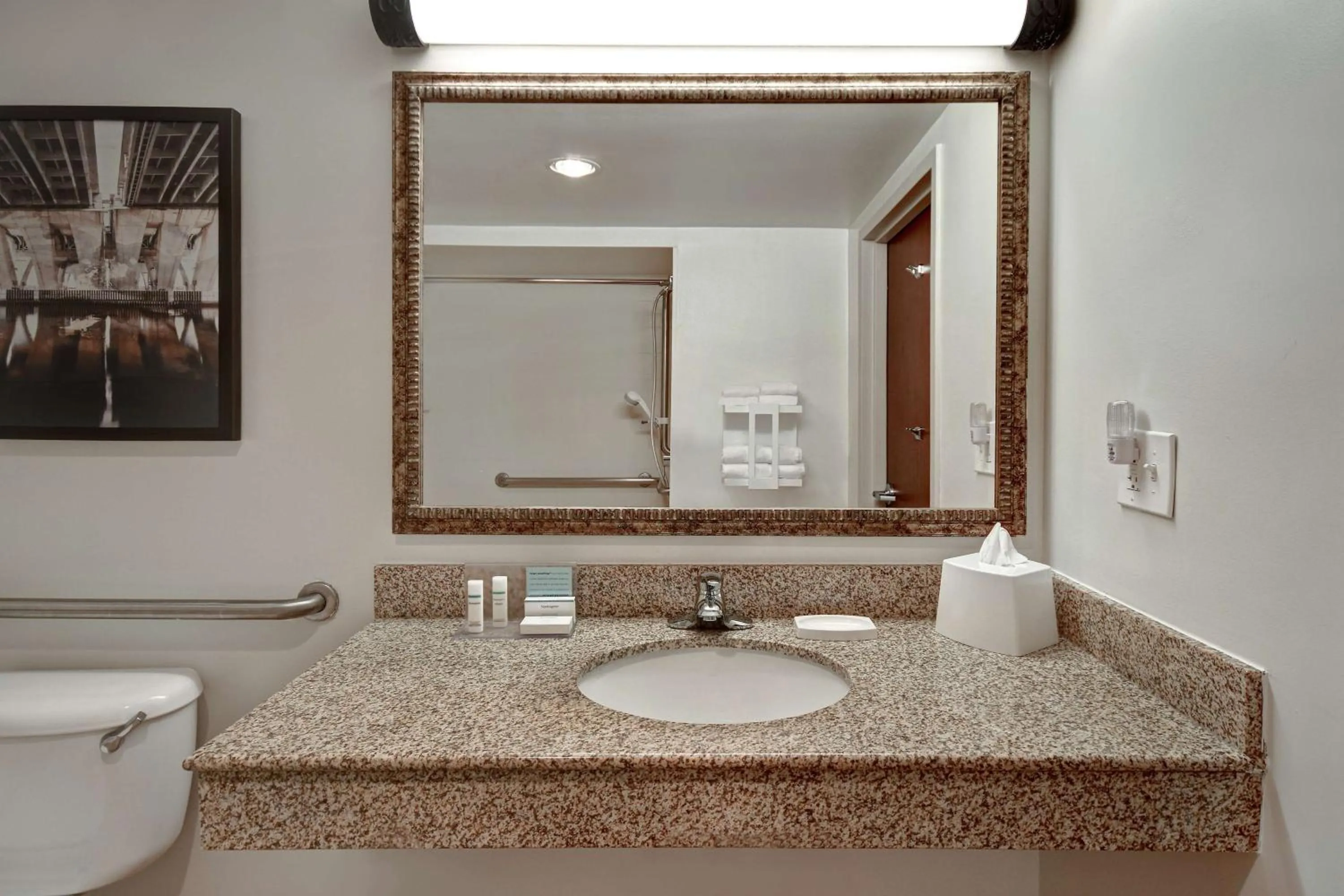 Bathroom in Hampton Inn & Suites Alexandria Old Town Area South