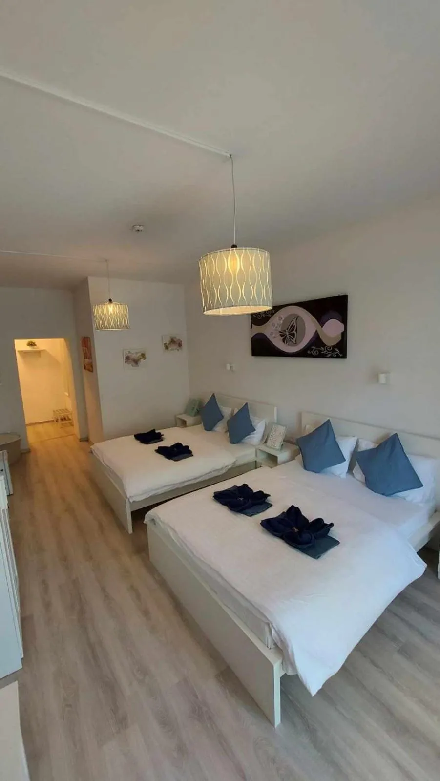 Bed in Herczeg Udvarház Poroszló