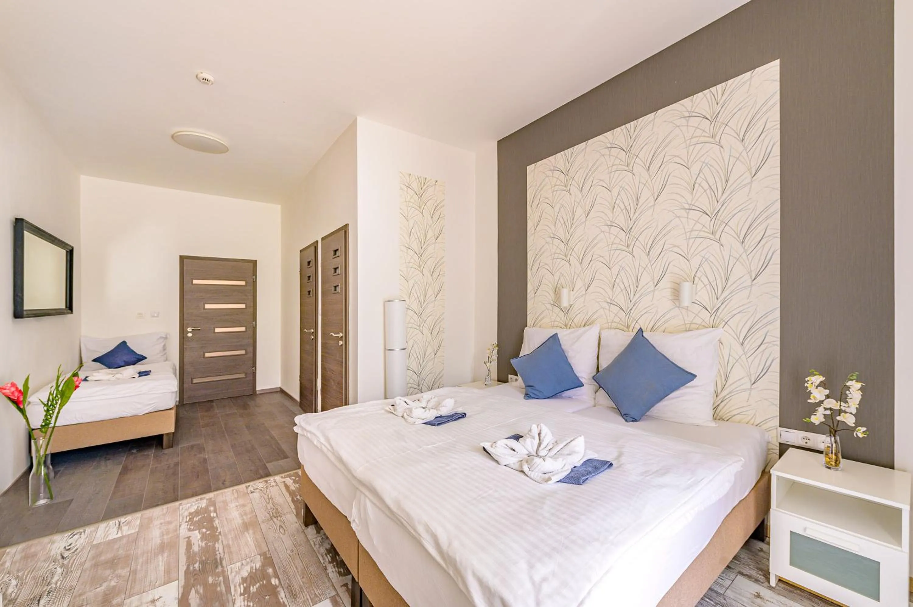 Bed in Herczeg Udvarház Poroszló