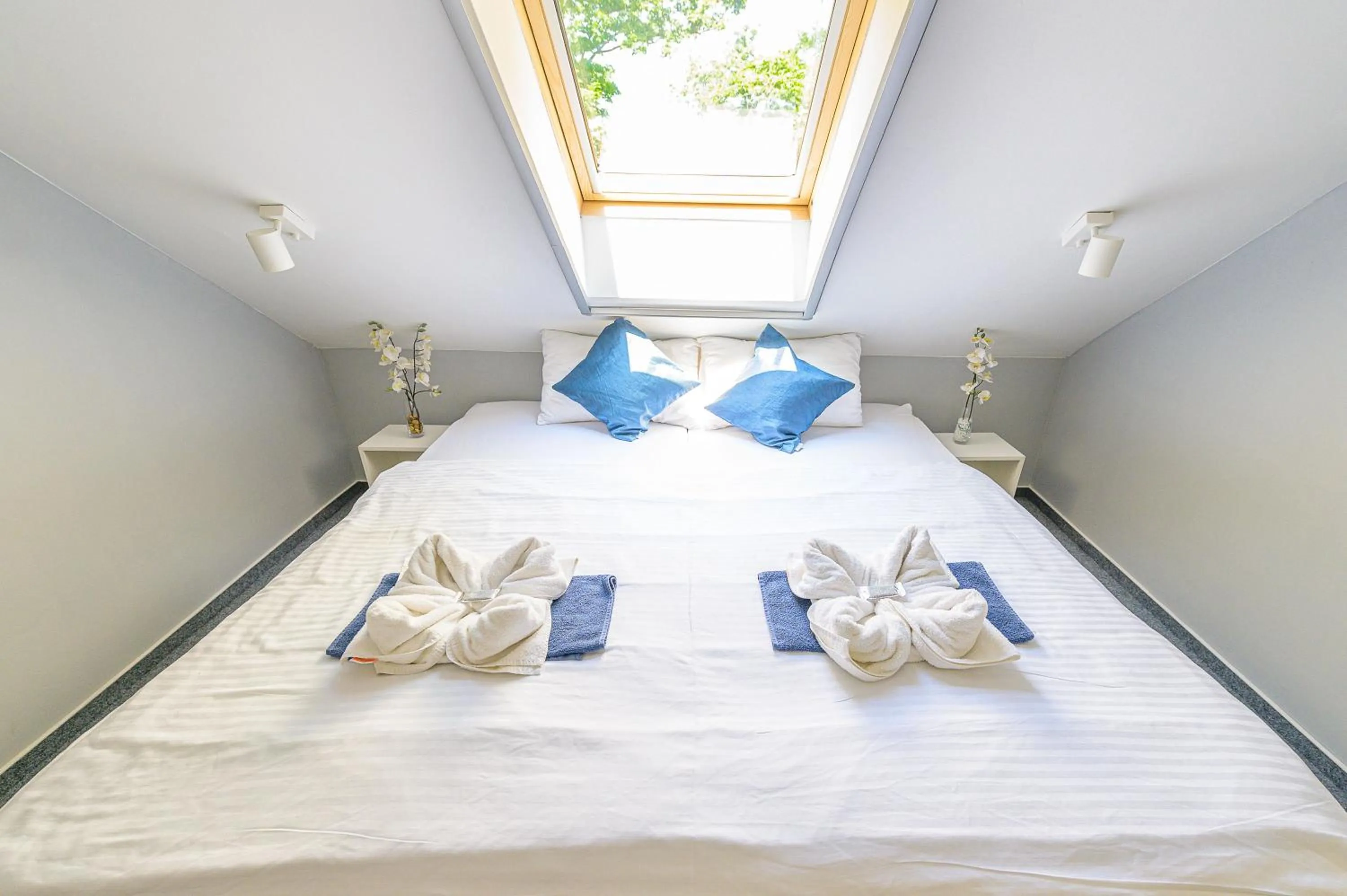 Bed in Herczeg Udvarház Poroszló