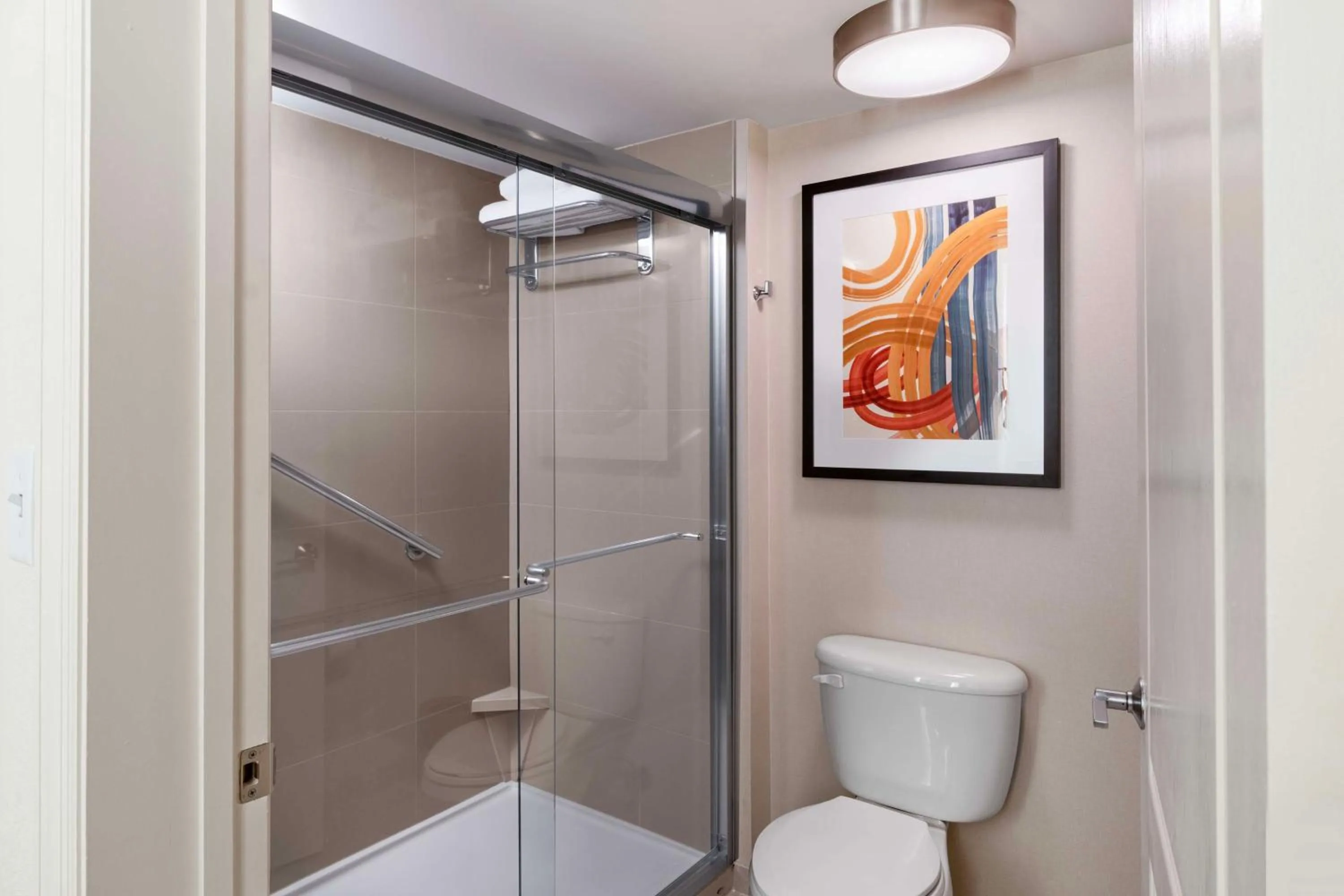 Shower in Hyatt House Colorado Springs Airport