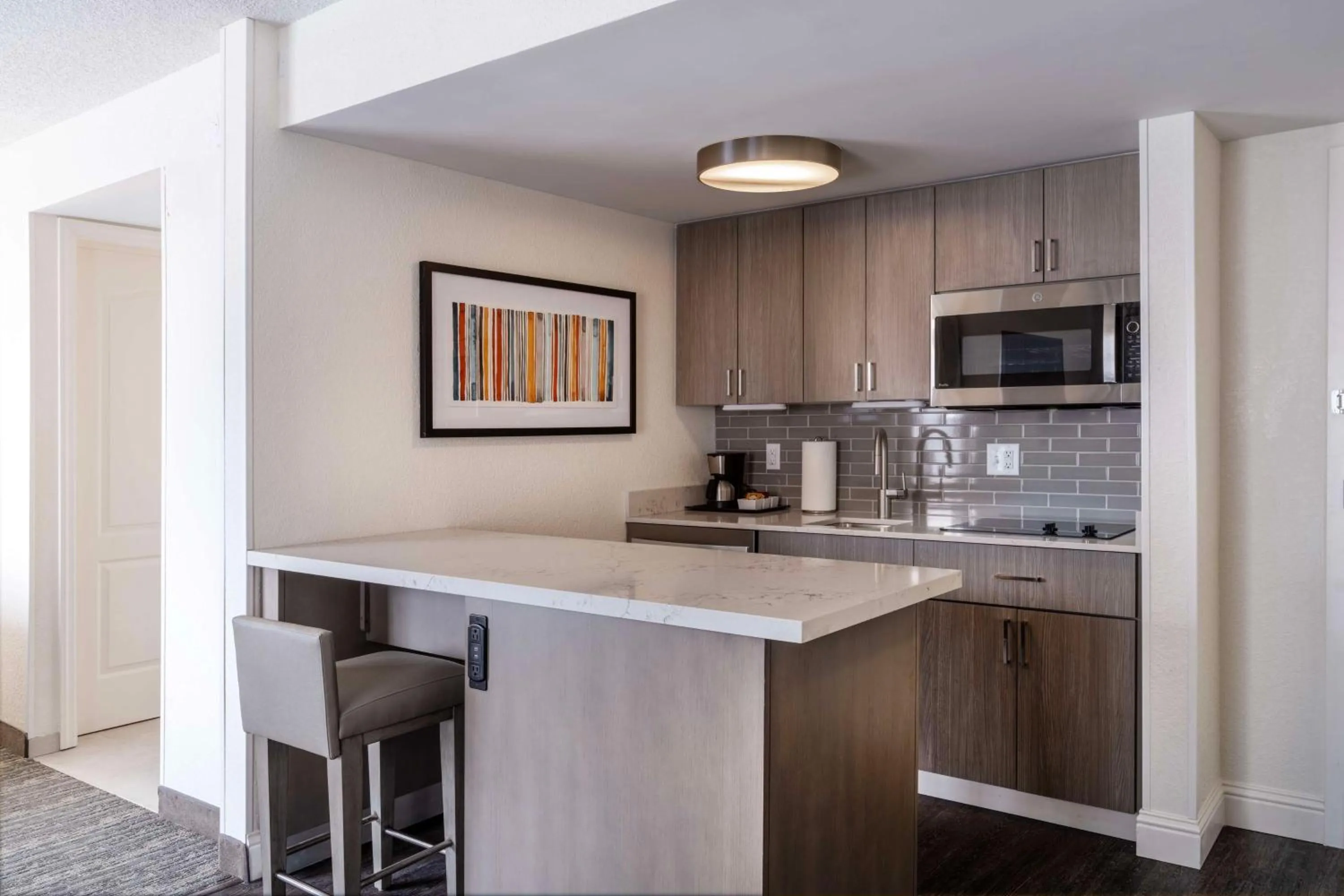 Kitchen or kitchenette in Hyatt House Colorado Springs Airport