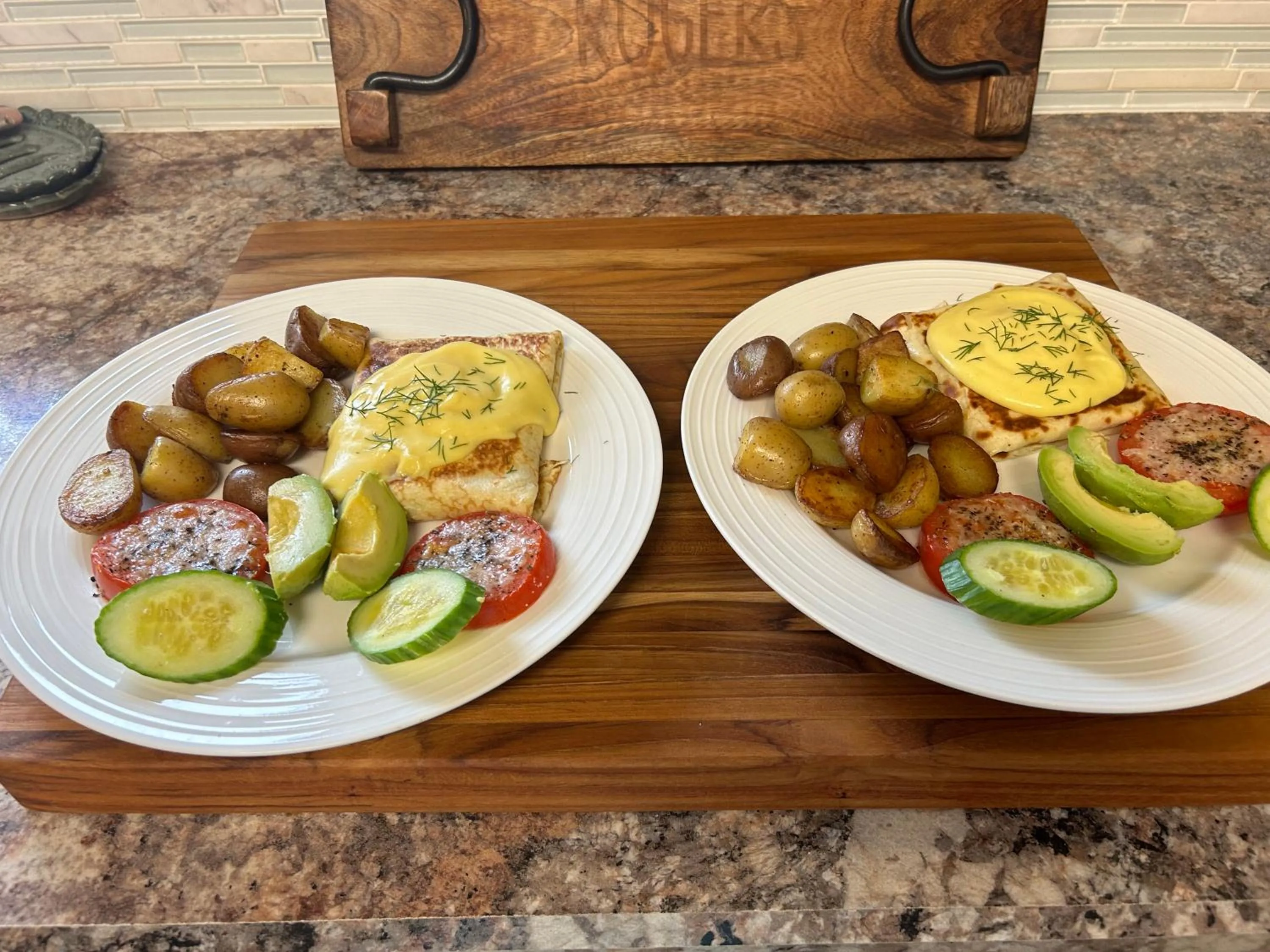 Food and drinks in Berkie’s Bed & Breakfast