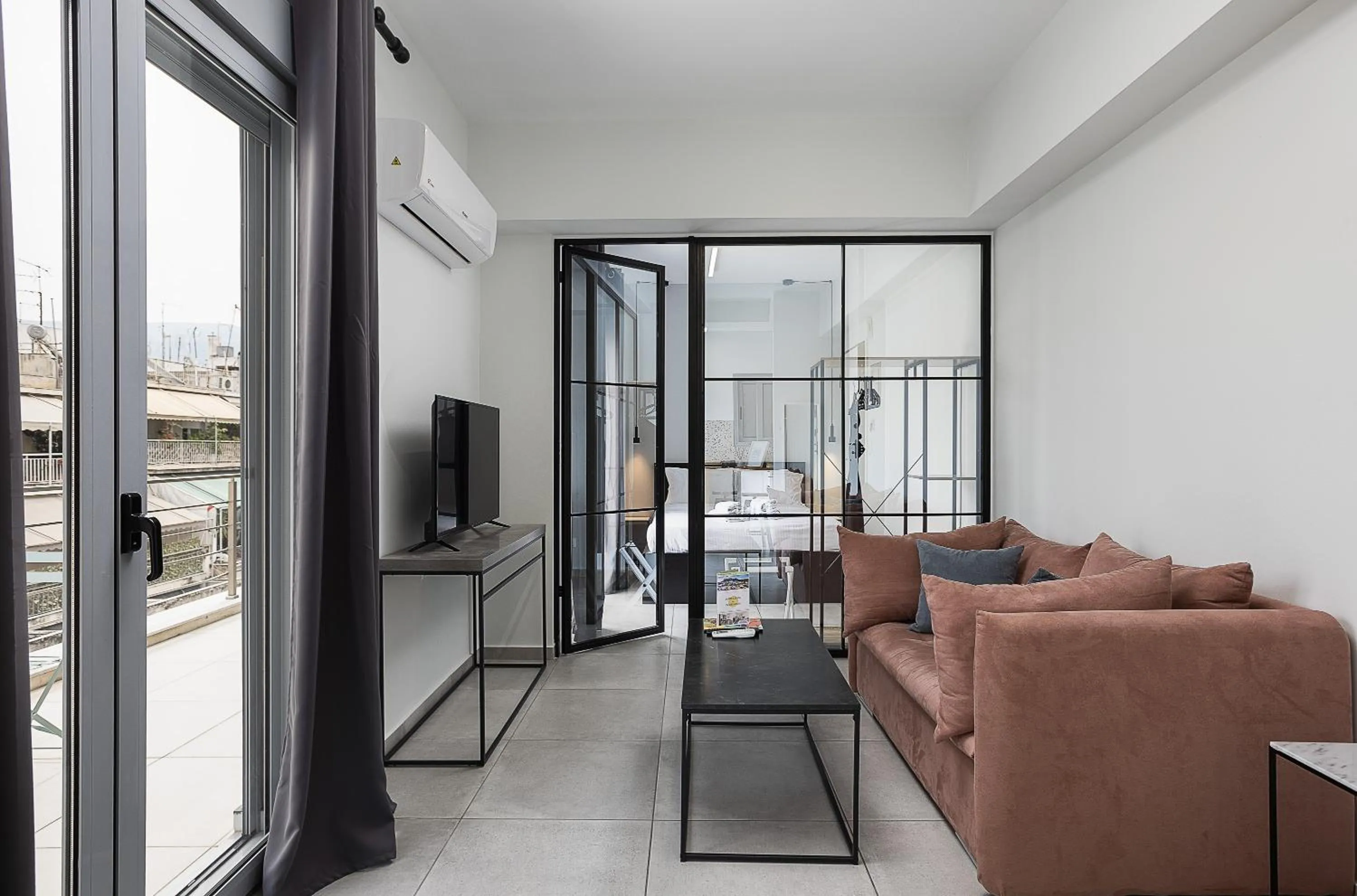 Living room in The Omnia Collection Pagrati