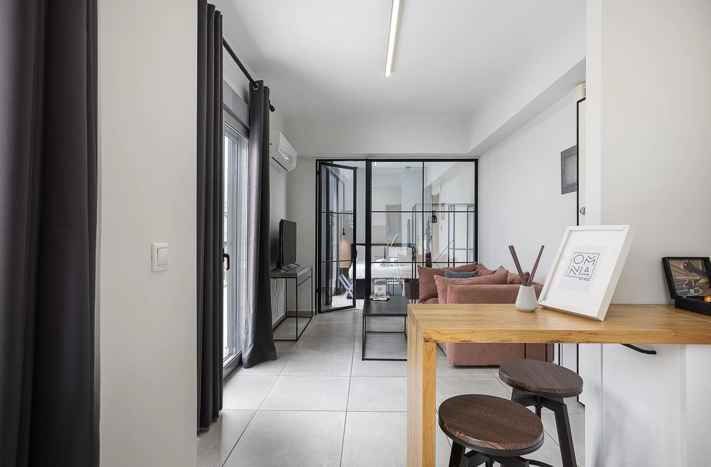 Living room in The Omnia Collection Pagrati