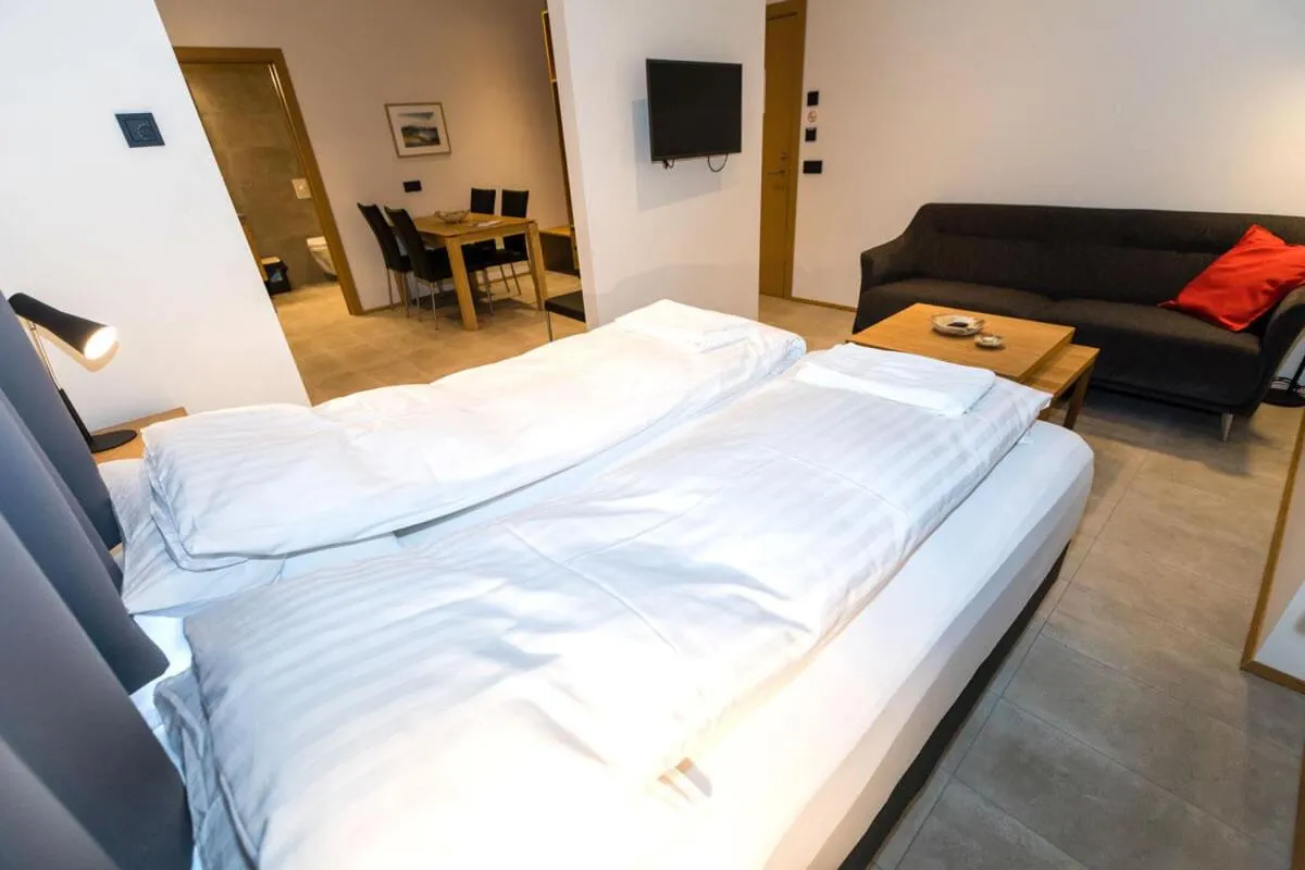 Bed in Hrimland Apartments