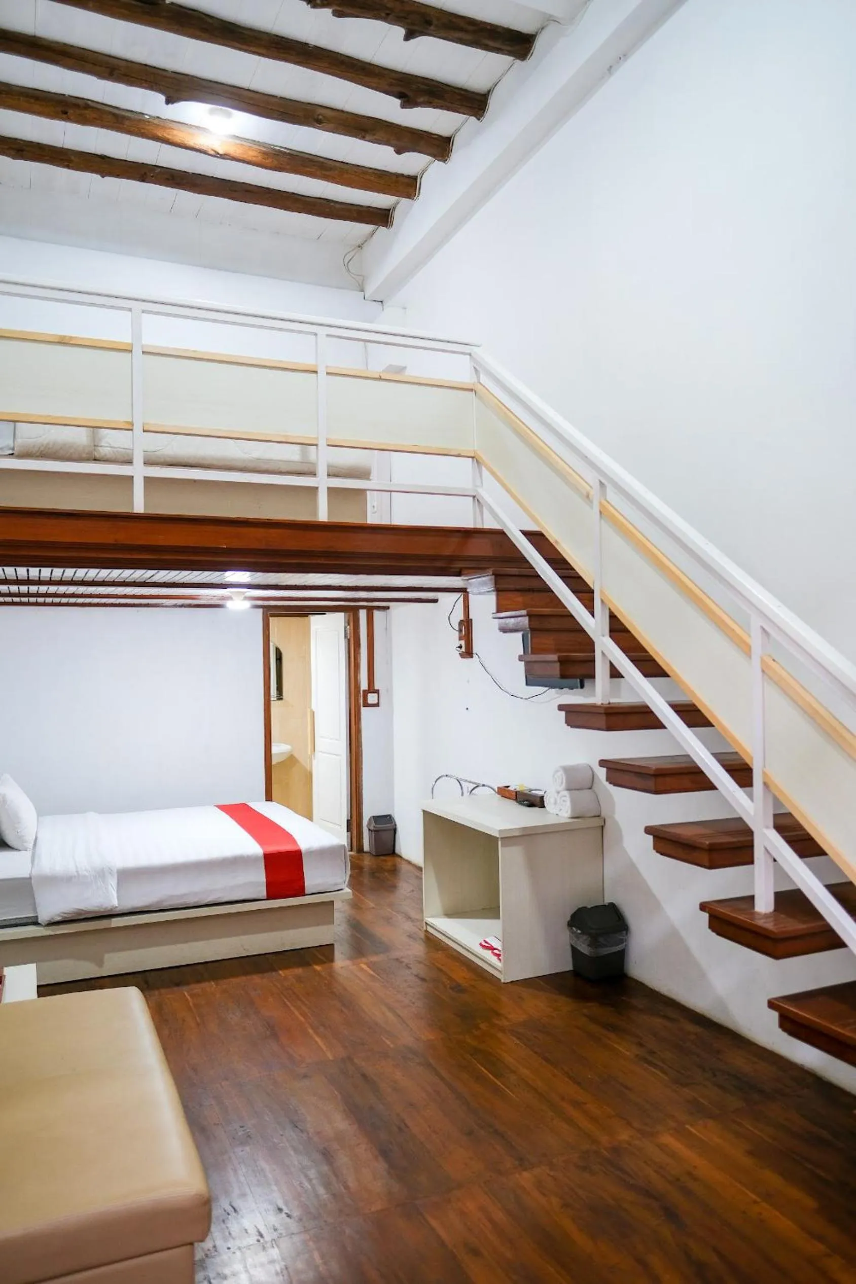 Bed in Jawa Dwipa Heritage Resort