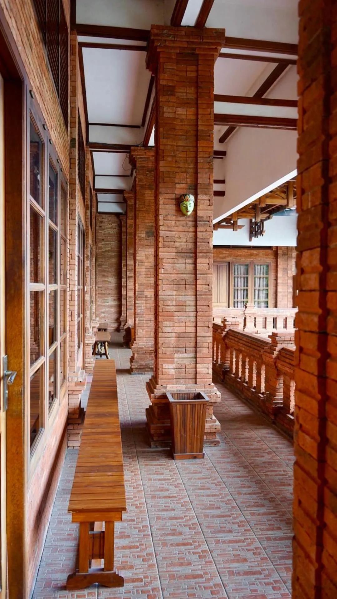 Seating area in Jawa Dwipa Heritage Resort