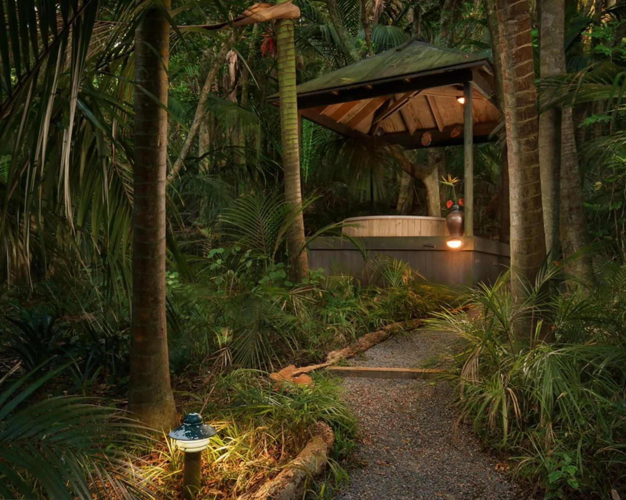 Hot Tub in Greenmantle Estate Hotel