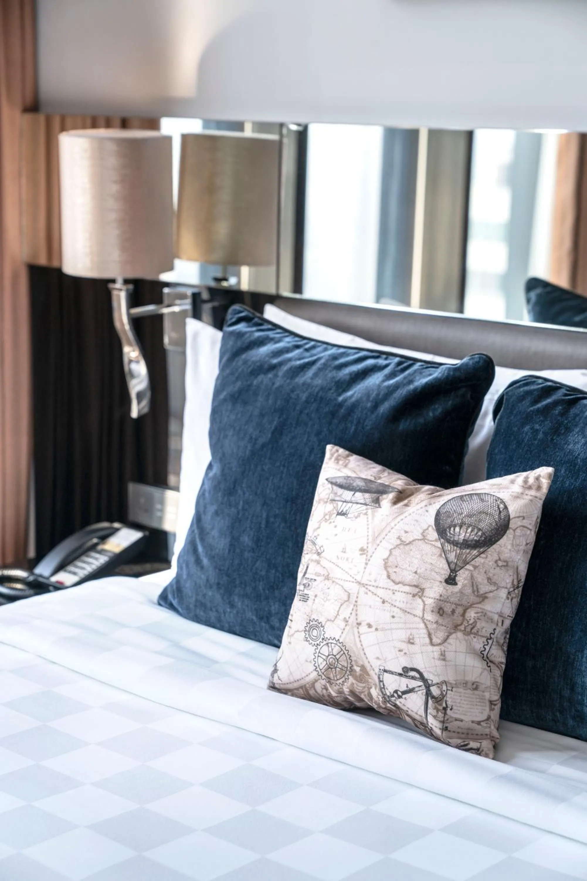 Bed in The Continent Hotel Sukhumvit - Asok BTS Bangkok