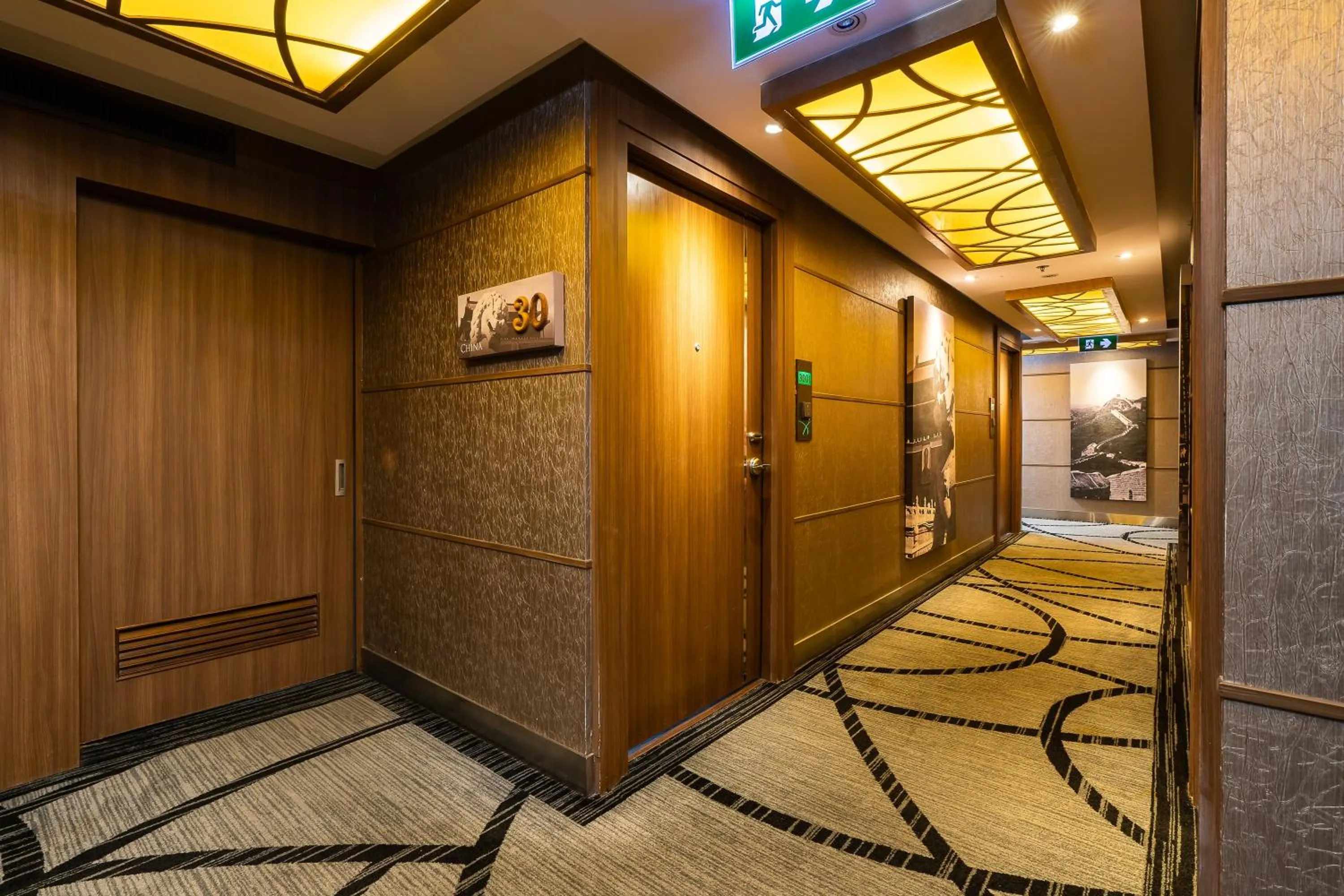 Decorative detail in The Continent Hotel Sukhumvit - Asok BTS Bangkok