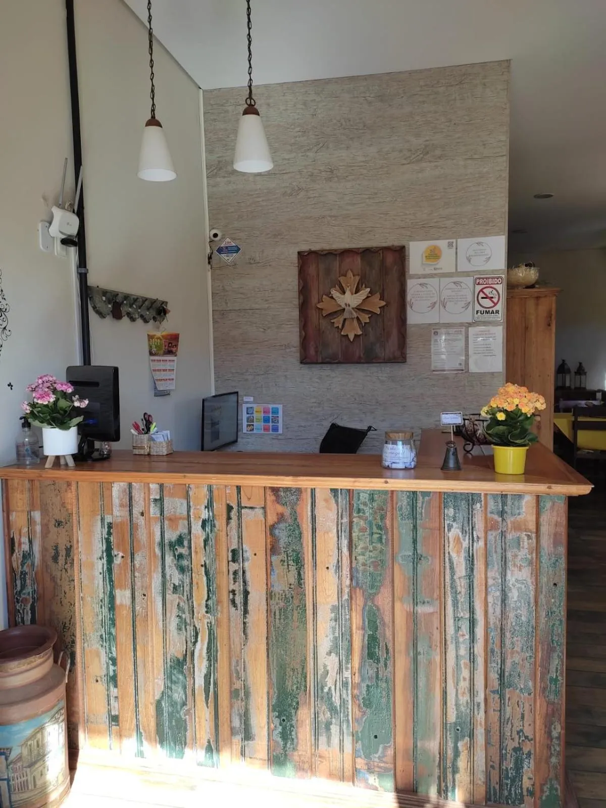 Lobby or reception in Pousada do Guinda DIAMANTINA -MG