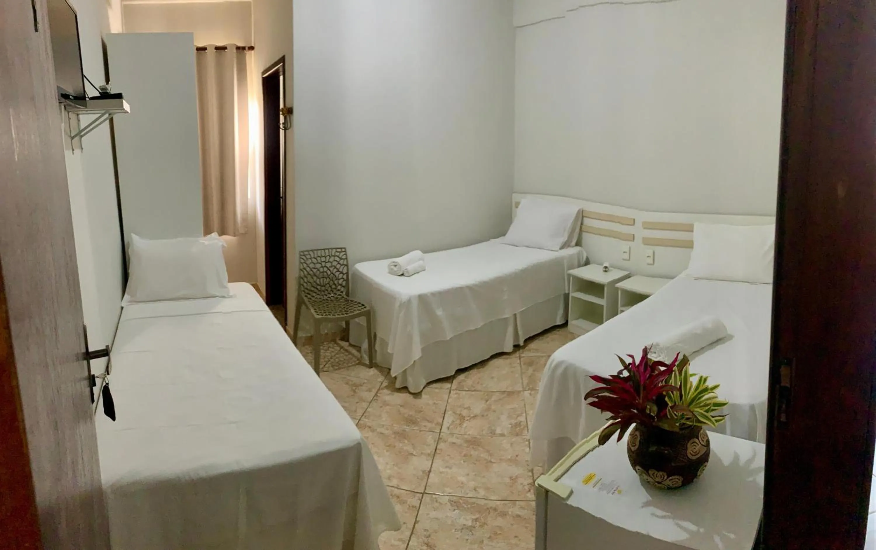 Bed in Pousada do Guinda DIAMANTINA -MG