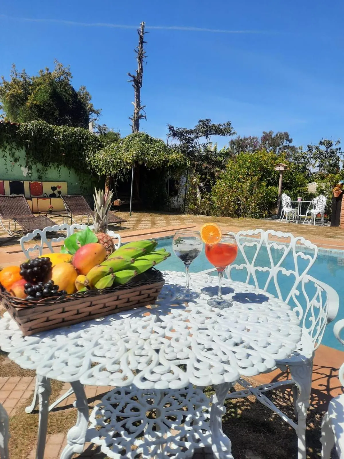 Swimming pool in Pousada do Guinda DIAMANTINA -MG