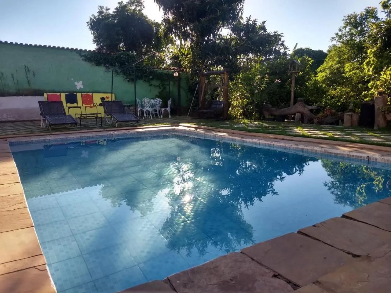 Swimming pool in Pousada do Guinda DIAMANTINA -MG
