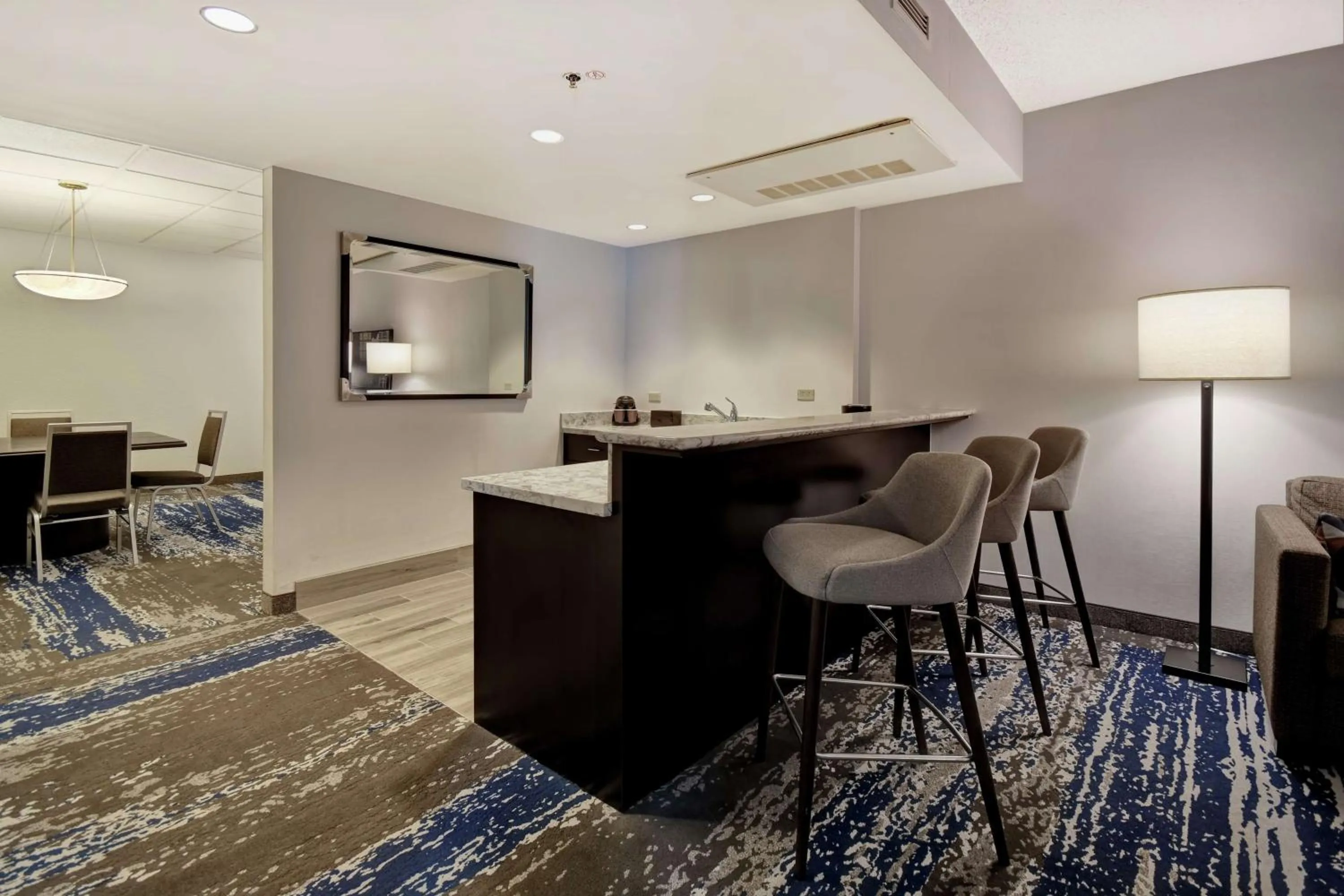 Photo of the whole room in Embassy Suites Charleston