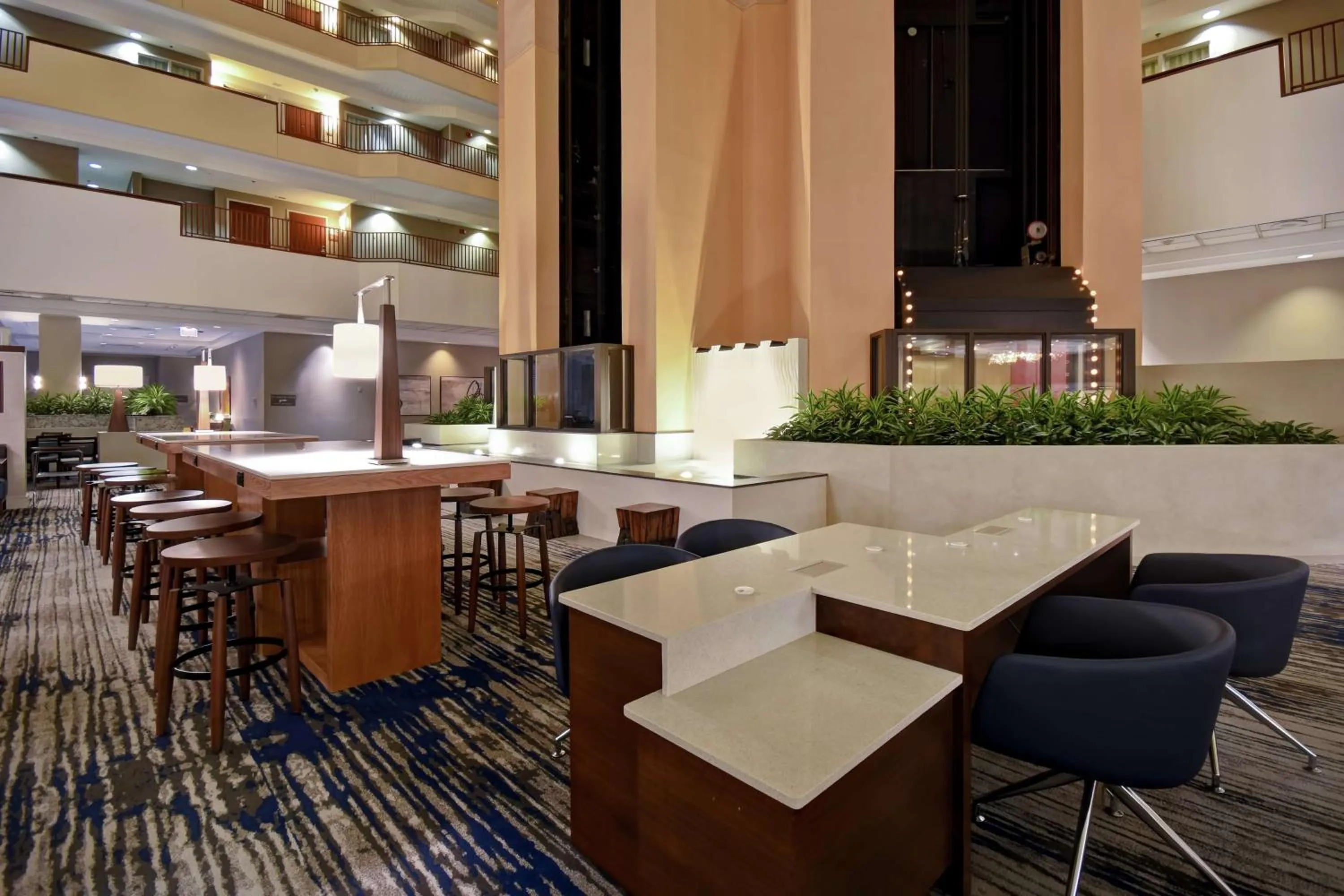 Lobby or reception in Embassy Suites Charleston